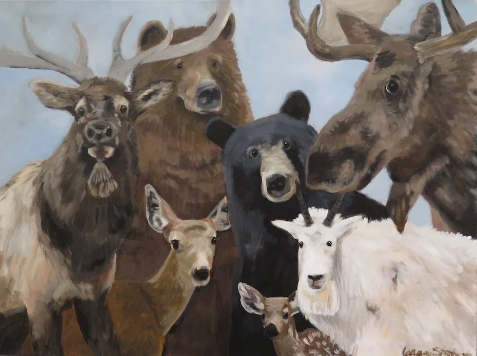 Gather Together 30x38 SOLD