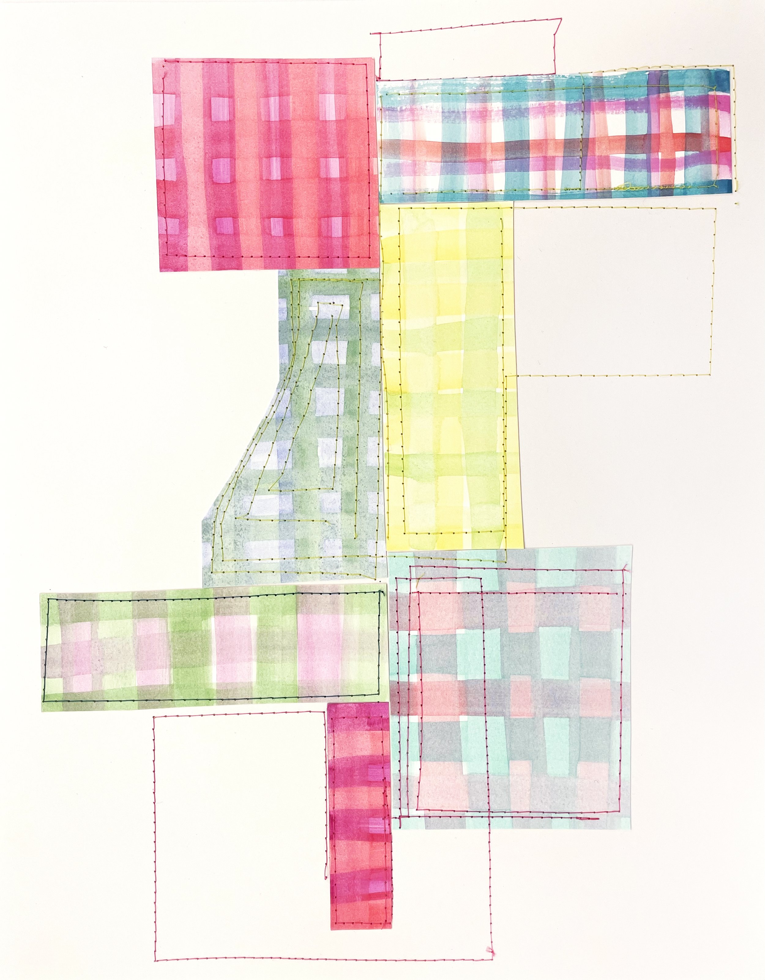MEGAN STUCKEY Plaid Study