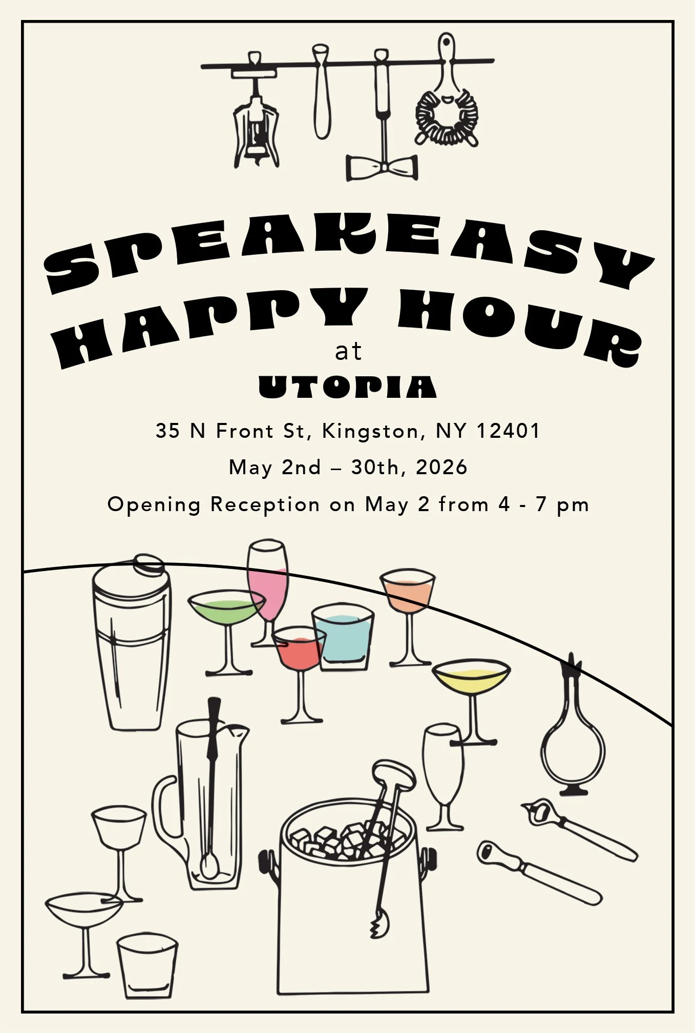 Speakeasy Happy Hour Opening Reception