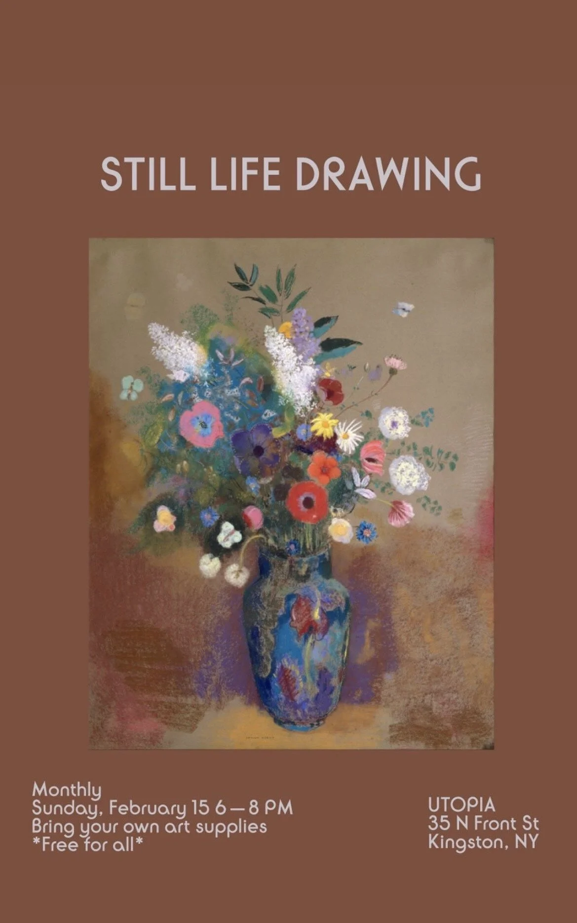 STILL LIFE DRAWING at Utopia
