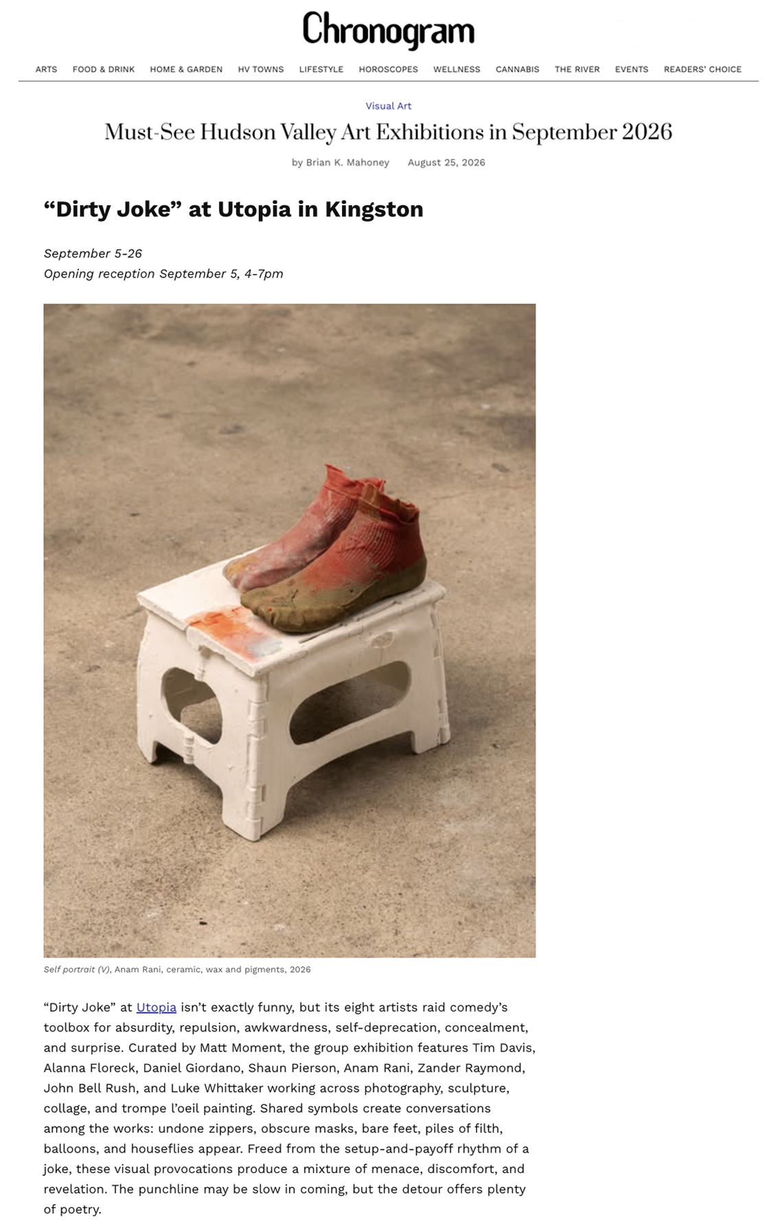 Must-See Hudson Valley Art Exhibitions in September 2026