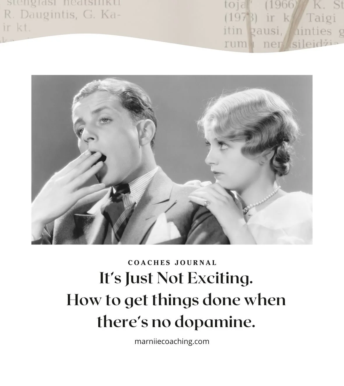 NEW BLOG POST 📖
Why we need a dopamine hit to get sh*t done ✌️

Link in bio