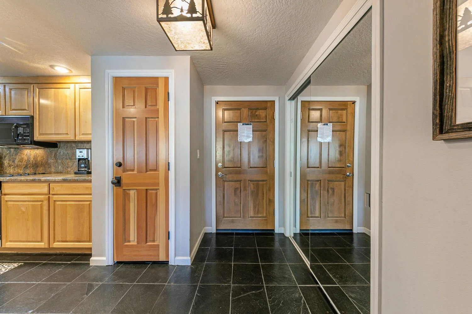 view of front door from inside