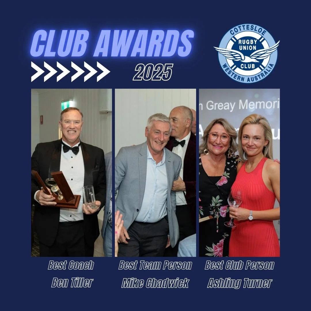 🙌CLUB AWARDS 2025🙌
Congratulations to Ben Turner, Mike Chadwick and Ashling Turner for being awarded Club Awards for 2025!
We look forward to seeing you guys back at Cott for the 2026 season!