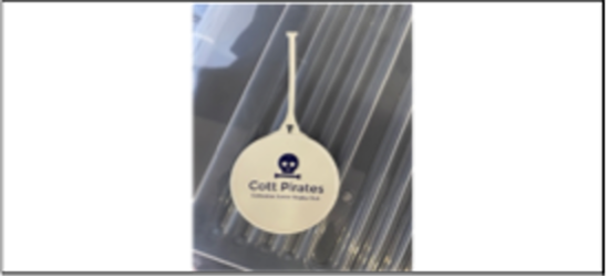 Cottesloe Round Luggage Tag
