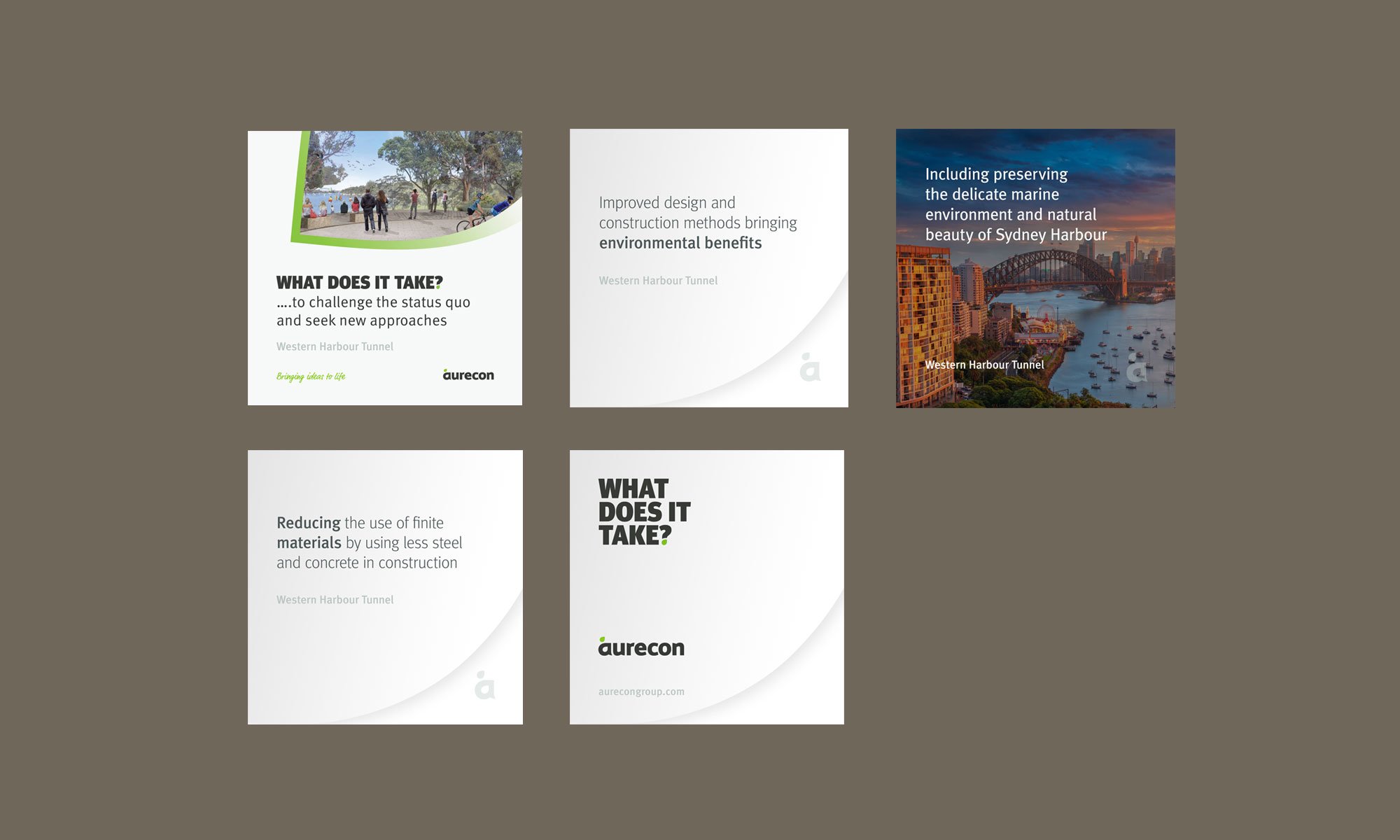 Key projects are highlighted on social media channels such as LinkedIn