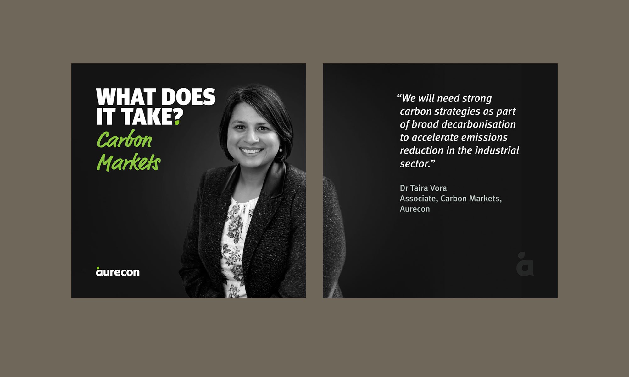 On social media platforms like LinkedIn the 'What does it take' tagline was used to highlight key staff working in important industries.