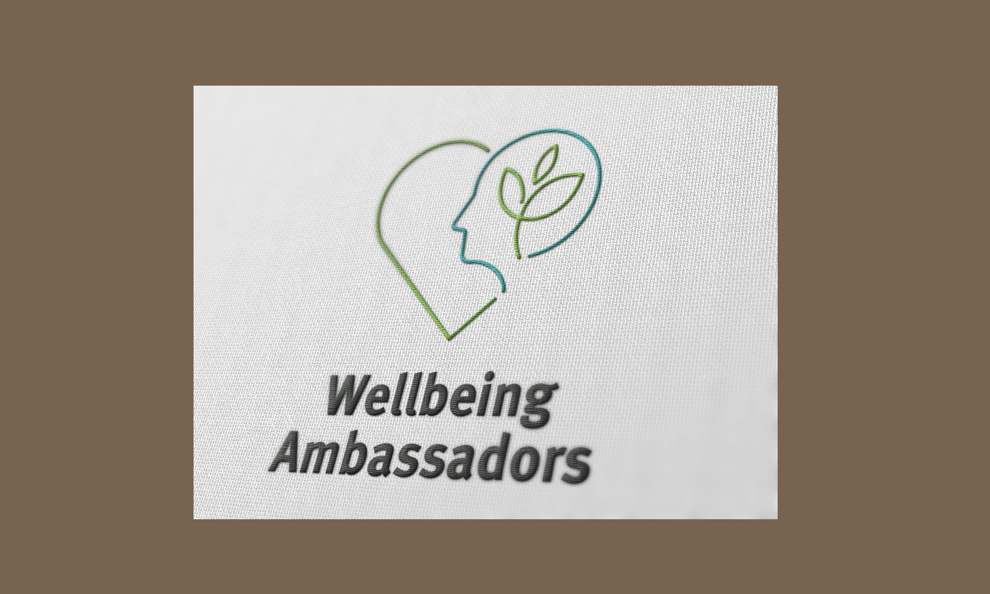 Aurecon has a great internal mental health support program championed by the wellbeing ambassadors. A logo was developed in 2024 to go on a series of marketing materials including t-shirts and caps.