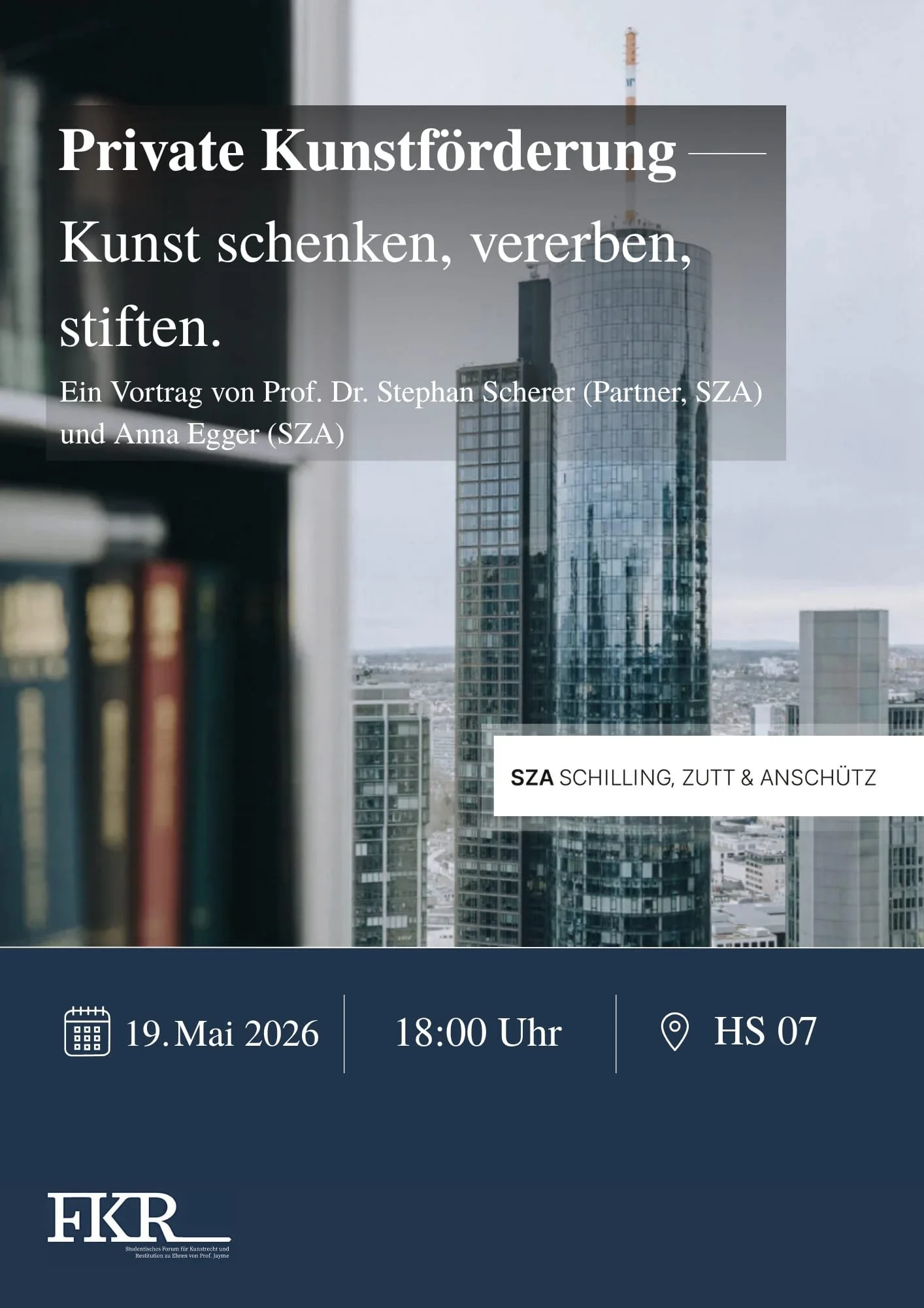 Private Kunstförderung – Kunst schenken, vererben, stiften.