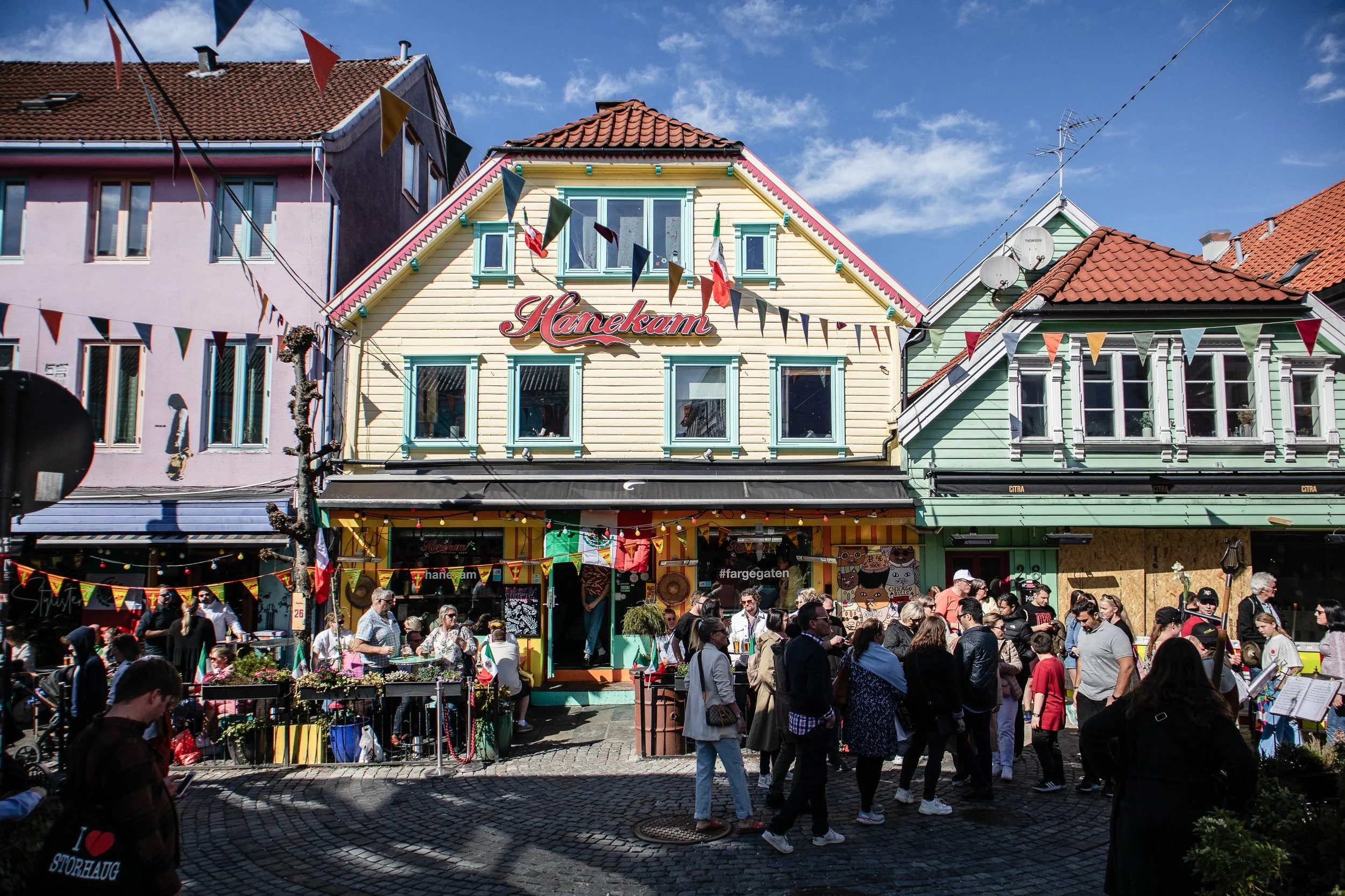 Miasto Stavanger, 22 kwietnia 2023.