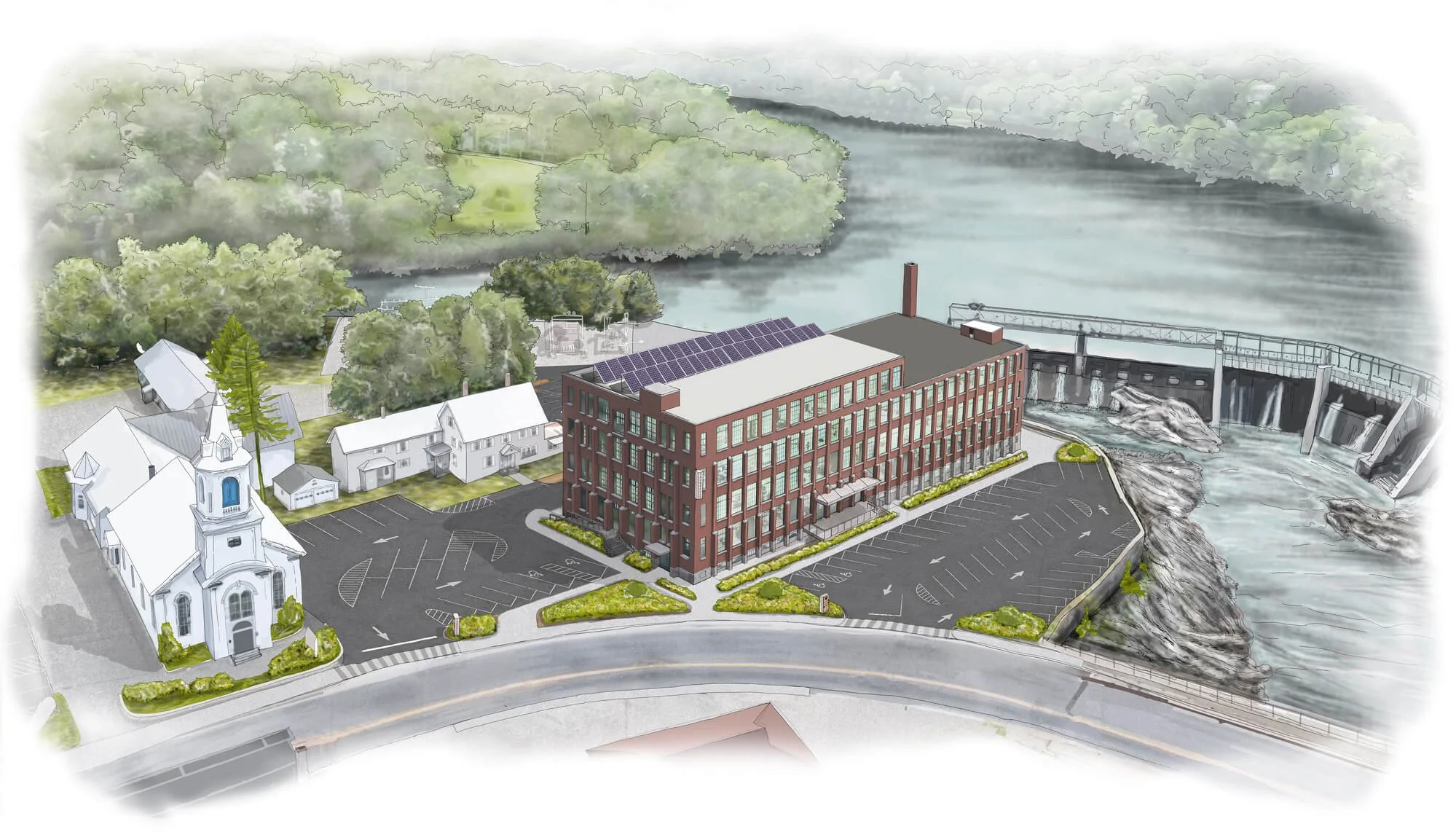 The Spinning Mill site