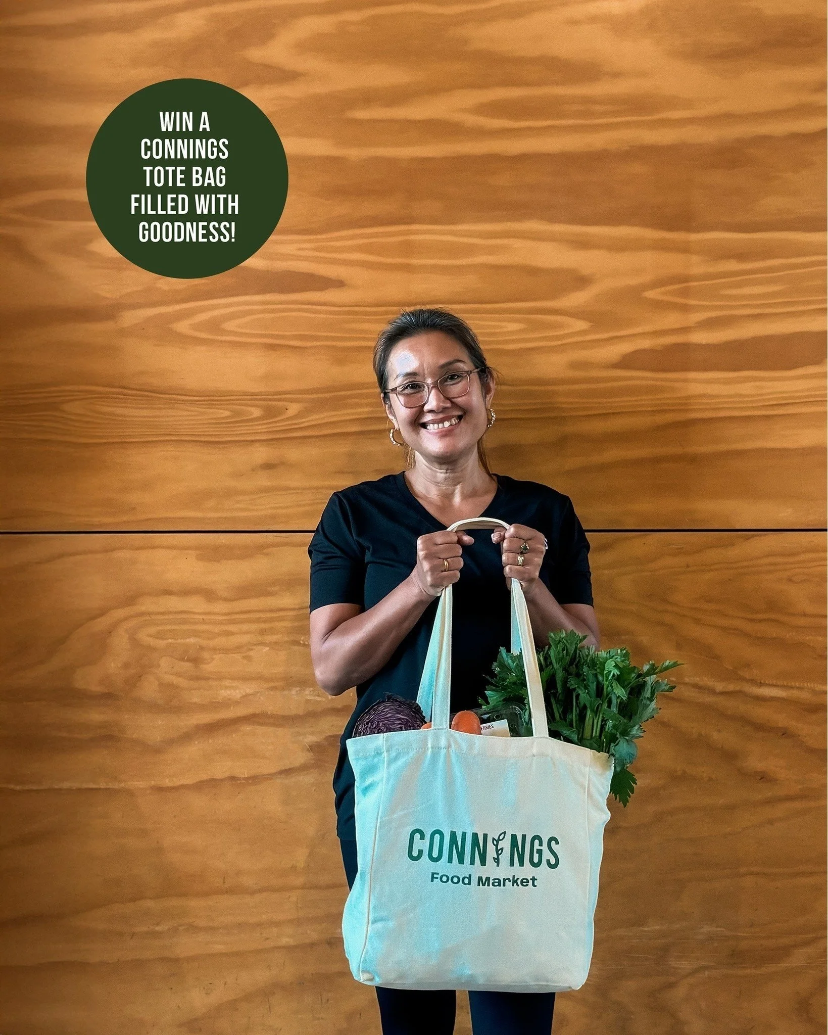 🌱 WIN 1 of 3 of our new Connings Food Market tote bags, filled with Connings produce! Simply tag a friend you would love to enjoy a meal of fresh and delicious food with and be in to win. Kia angitu! The 3 winners will be picked on Friday 30th and w