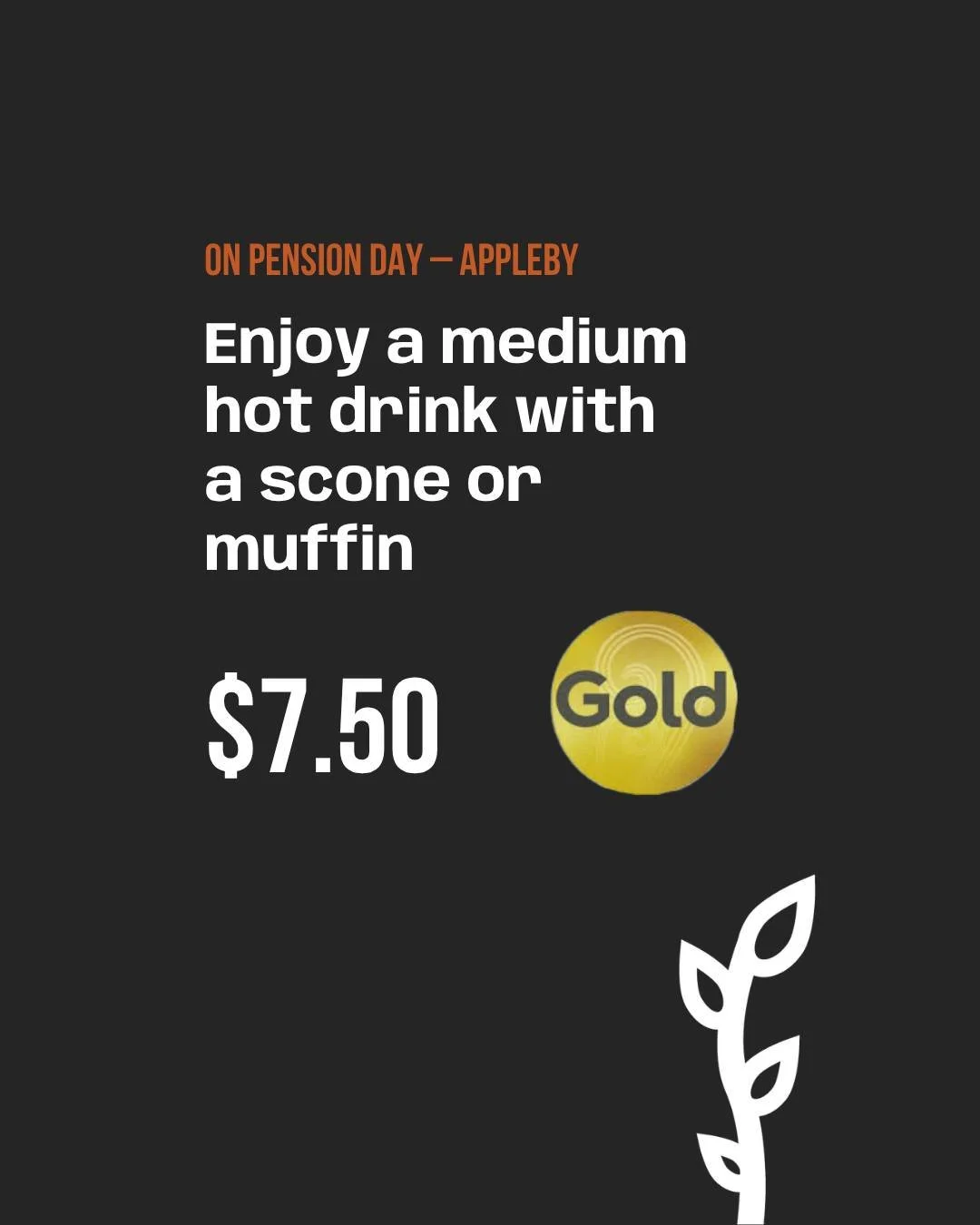 PENSION DAY at Appleby &mdash; Enjoy 1 medium hot drink with any scone or muffin for $7.50. Do you know a loved one who would enjoy this?
-

FROM OUR FAMILY TO YOURS

#conningsfoodmarket #connings #conningsfarm #freshfoodmarket #conningsmarketgarden 