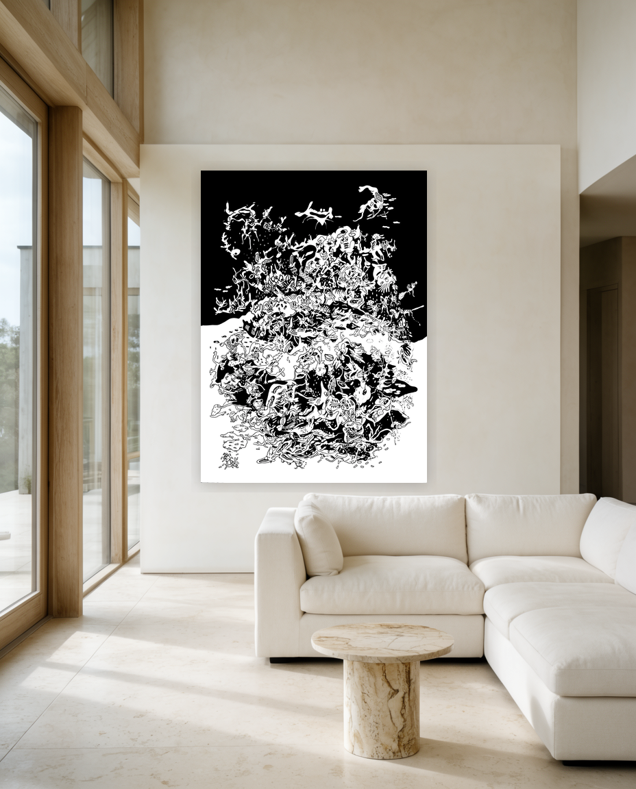 Night World 160 x 120 cm € 4800