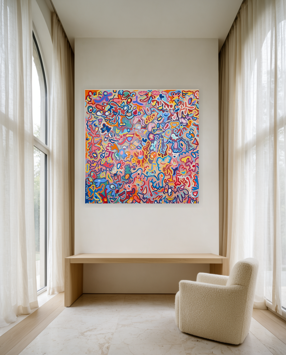 The Colors 100 x 100 cm € 2900