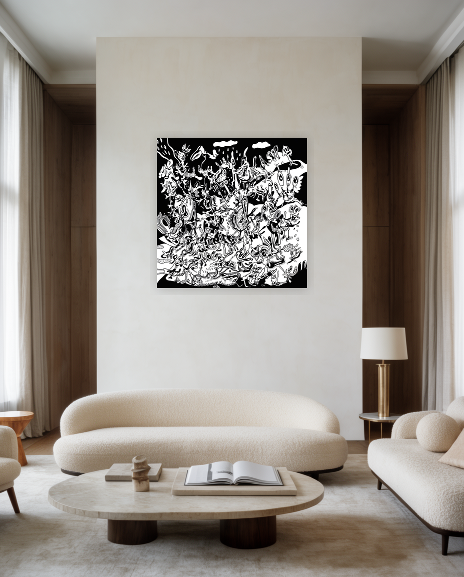Sold 80 x 80 cm