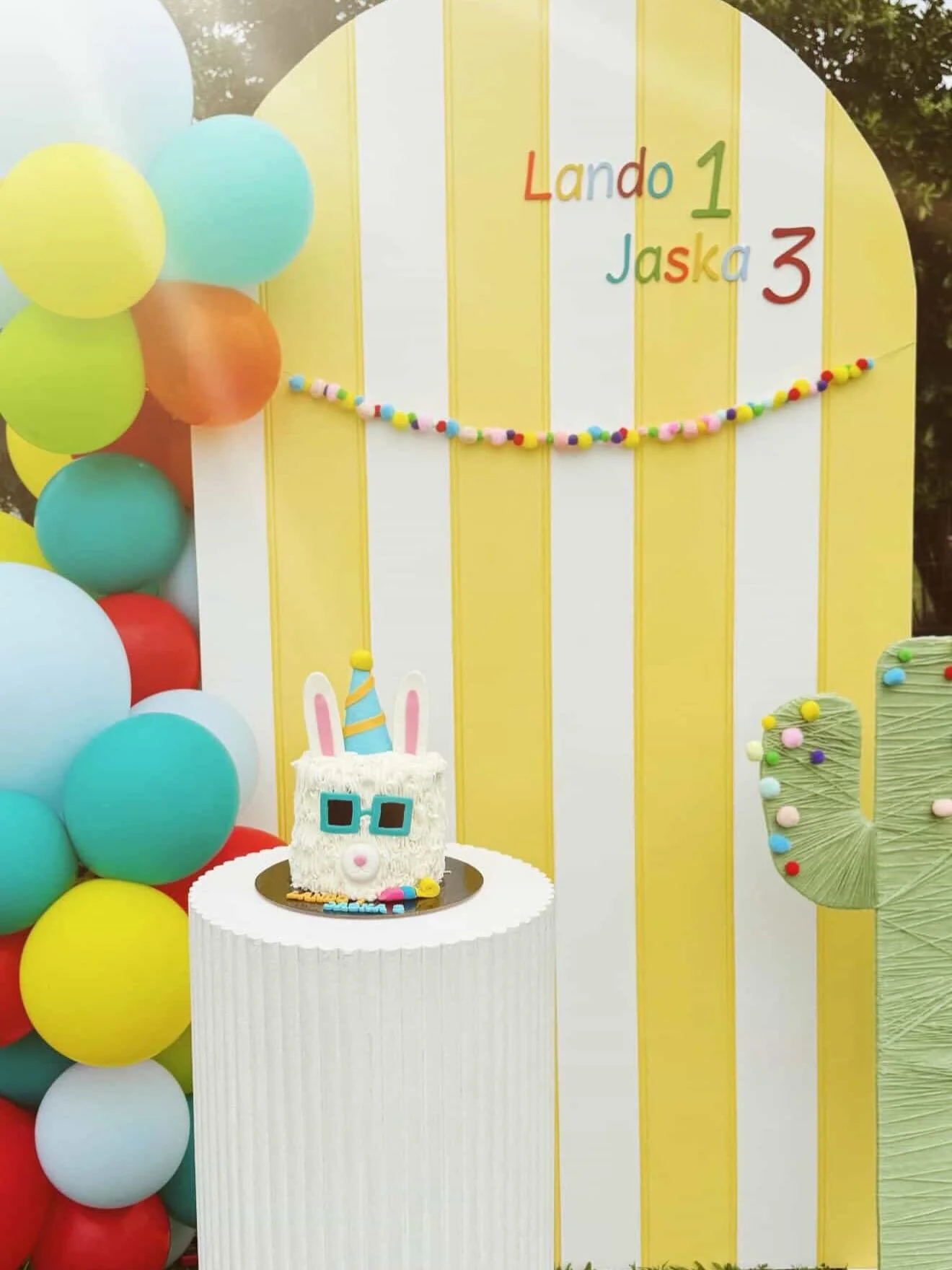 Who doesn&rsquo;t love 🦙 
Happy birthday boys!