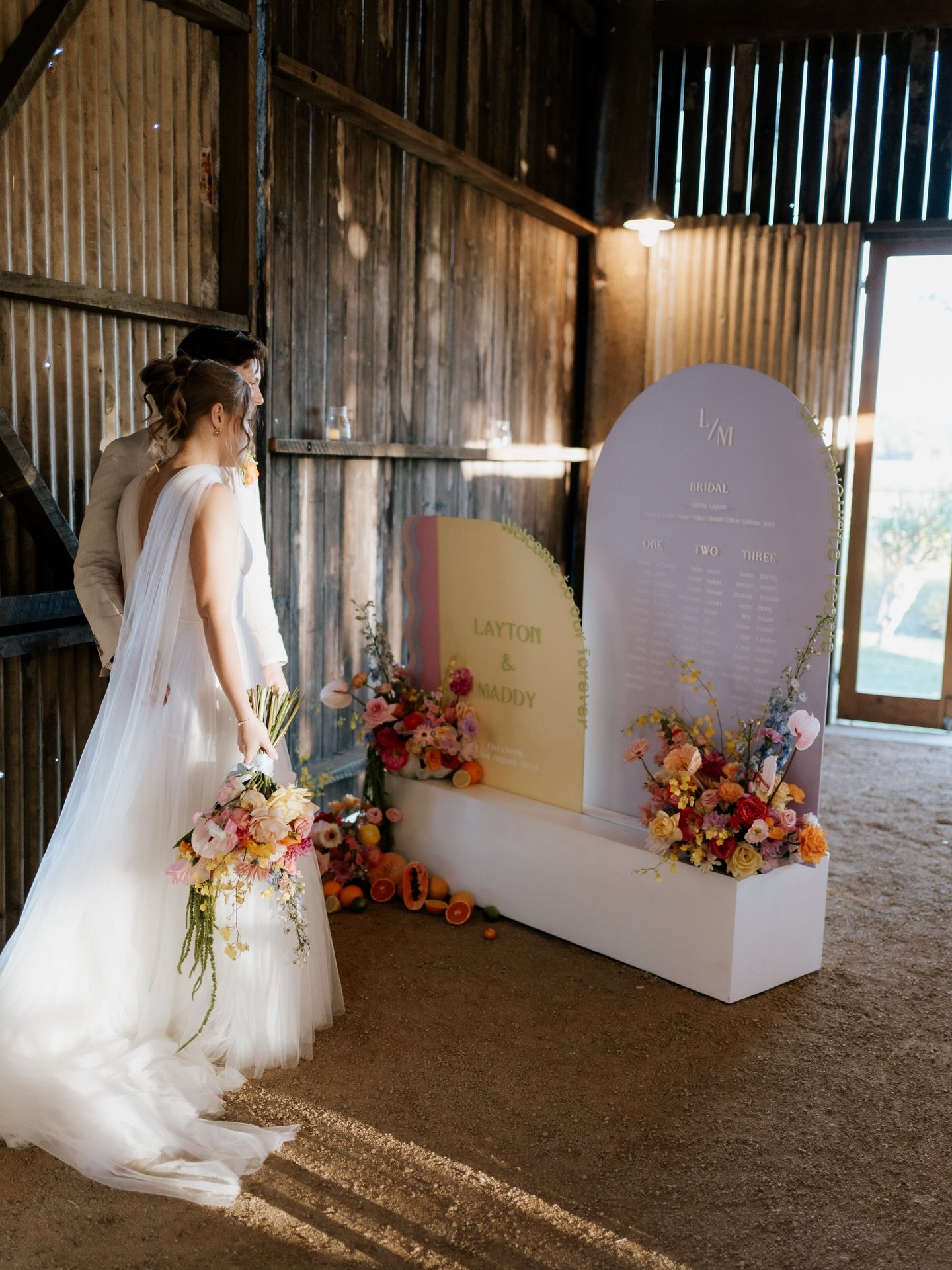 Layton and Maddy
@maddyromagnolo @laytonromagnolo 

02.08.2025

The Reception

Photographer: @vickimillerphotography 
Videographer: @infuzedmedia 
Catering: @apuliawoodfired21 
Floral &amp; Styling: Events By Lauren
Entertainment: @noahdaviscookson +