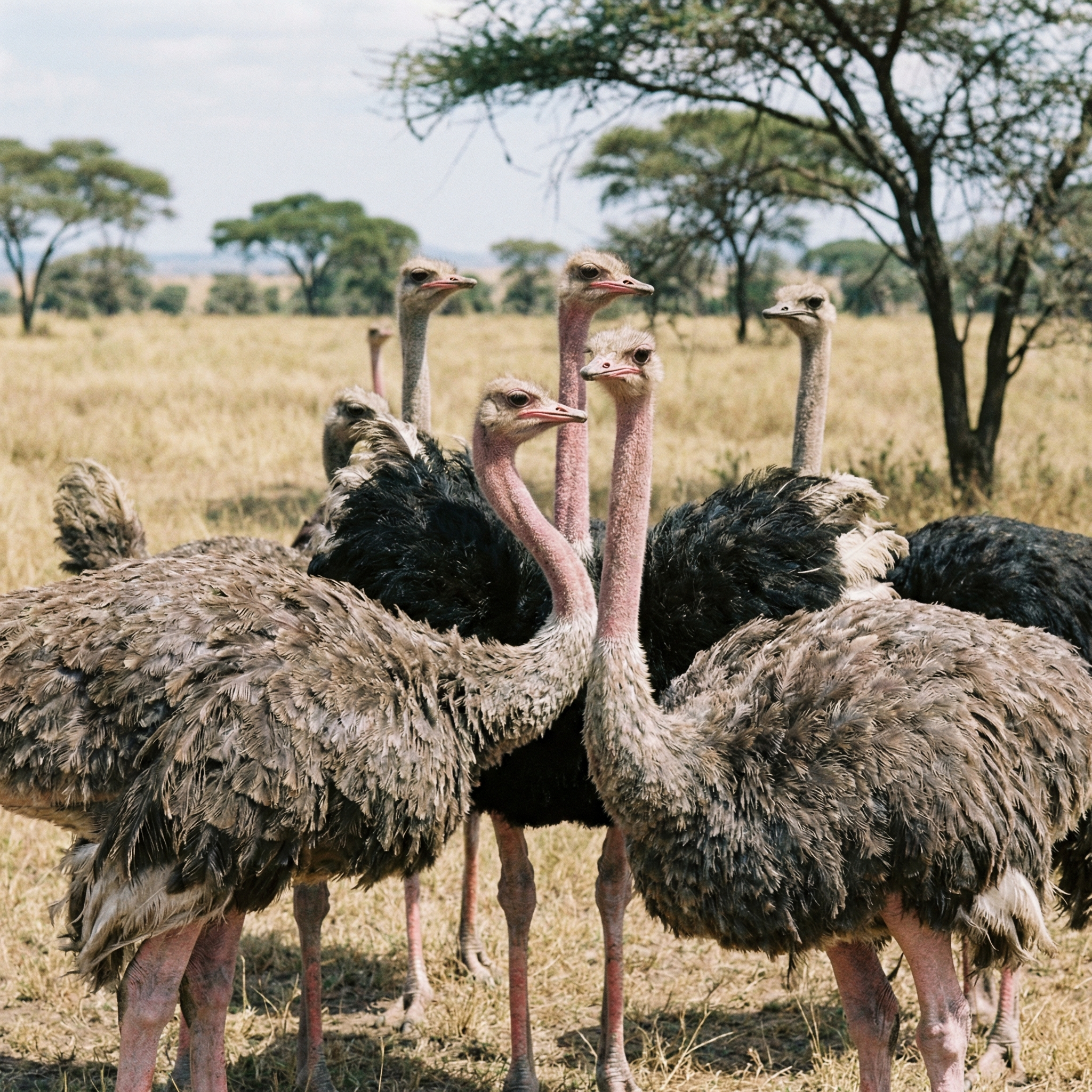 Ostrich Feathers - the Breath of the Earth 