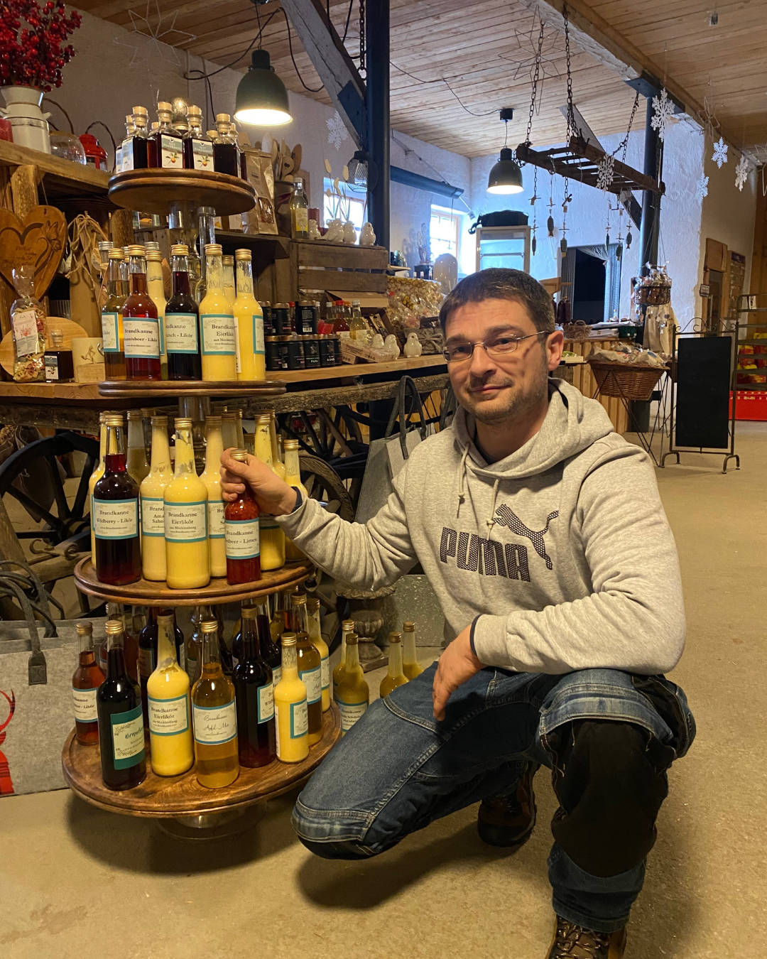 Süße Likörverkostung