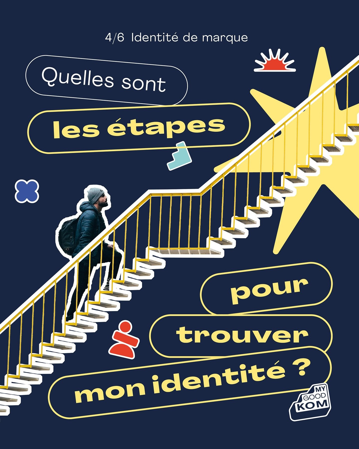 &Eacute;pisode 4/6 &mdash; Les &eacute;tapes pour construire ton identit&eacute; de marque

Tu veux une identit&eacute; claire, coh&eacute;rente et reconnaissable ?

➡️ Il ne suffit pas de choisir des couleurs qui te plaisent ou un logo tendance.

🎯