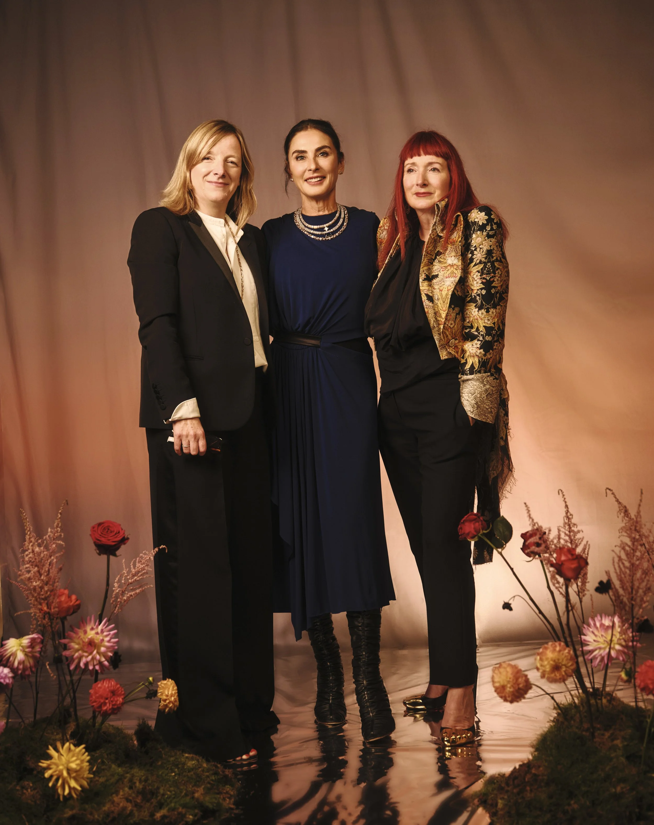 Sarah Burton, Francesca Amfithestrof & Trino Verkade