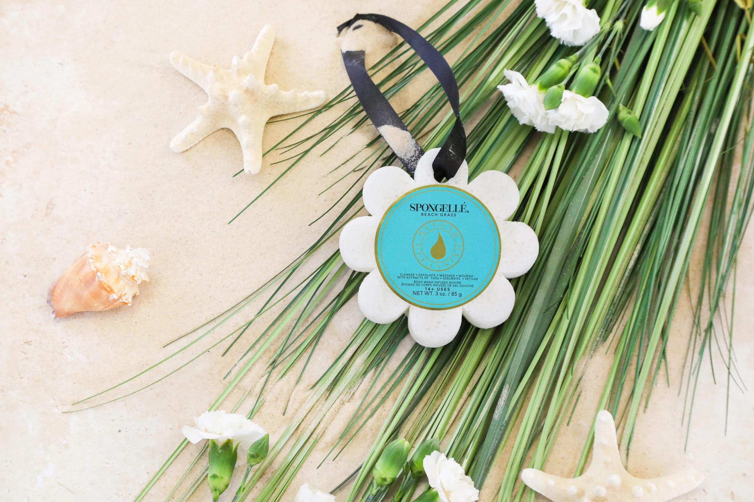 Beach Grass Wild Flower | Soap Sponge | Soap Loofah | Vegan