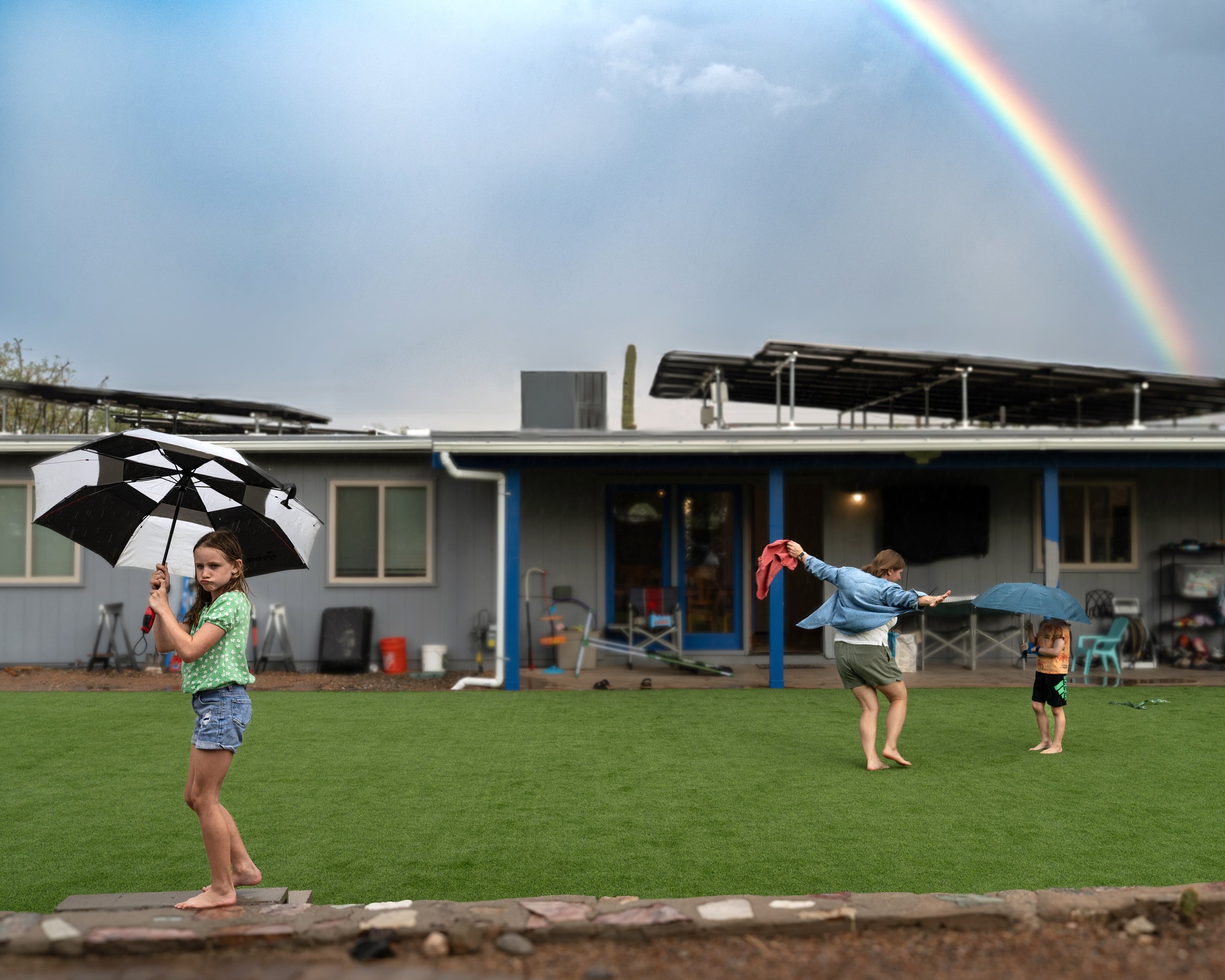 Somewhere under a Rainbow in Tucson…Award Winning Story Collection.