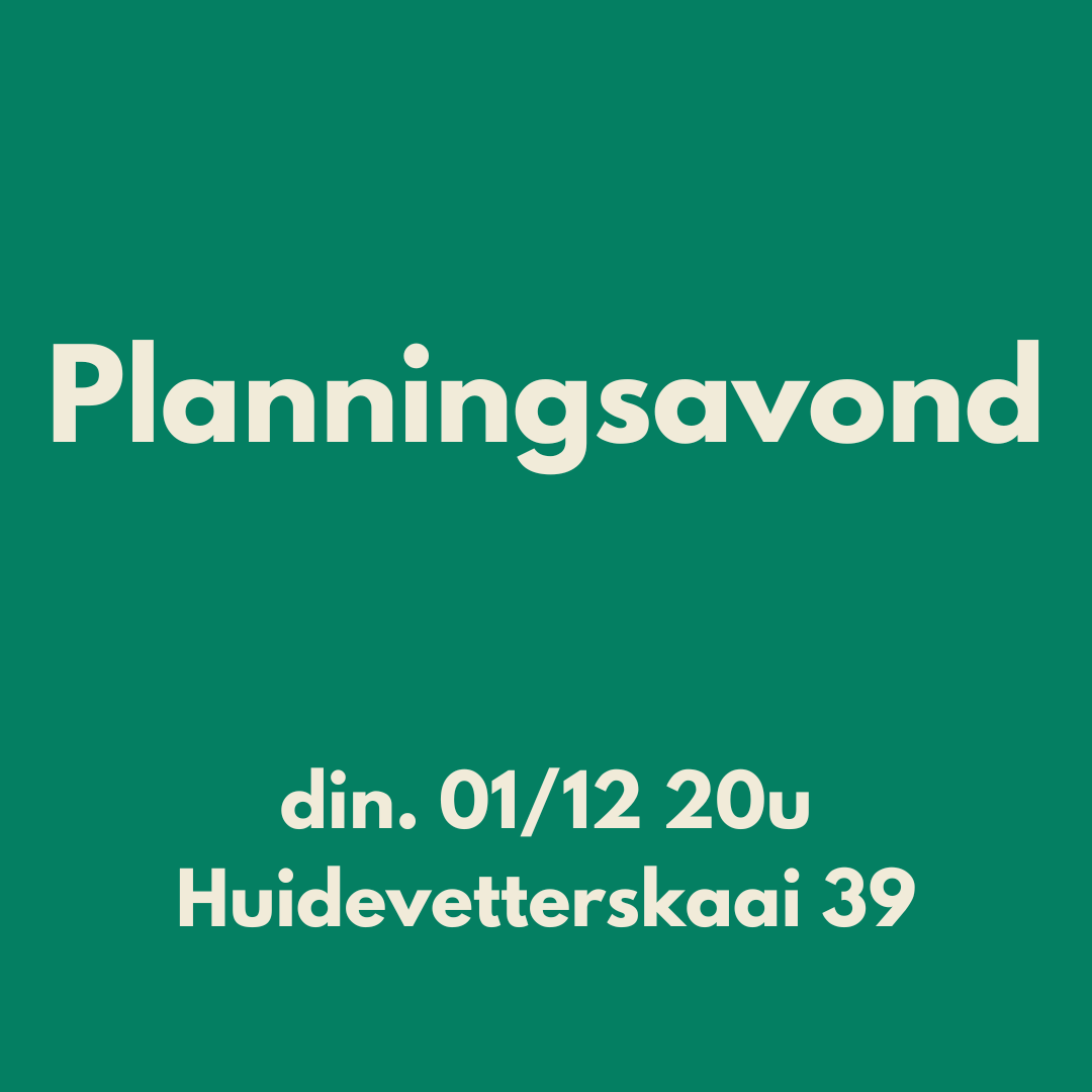 Planningsavond