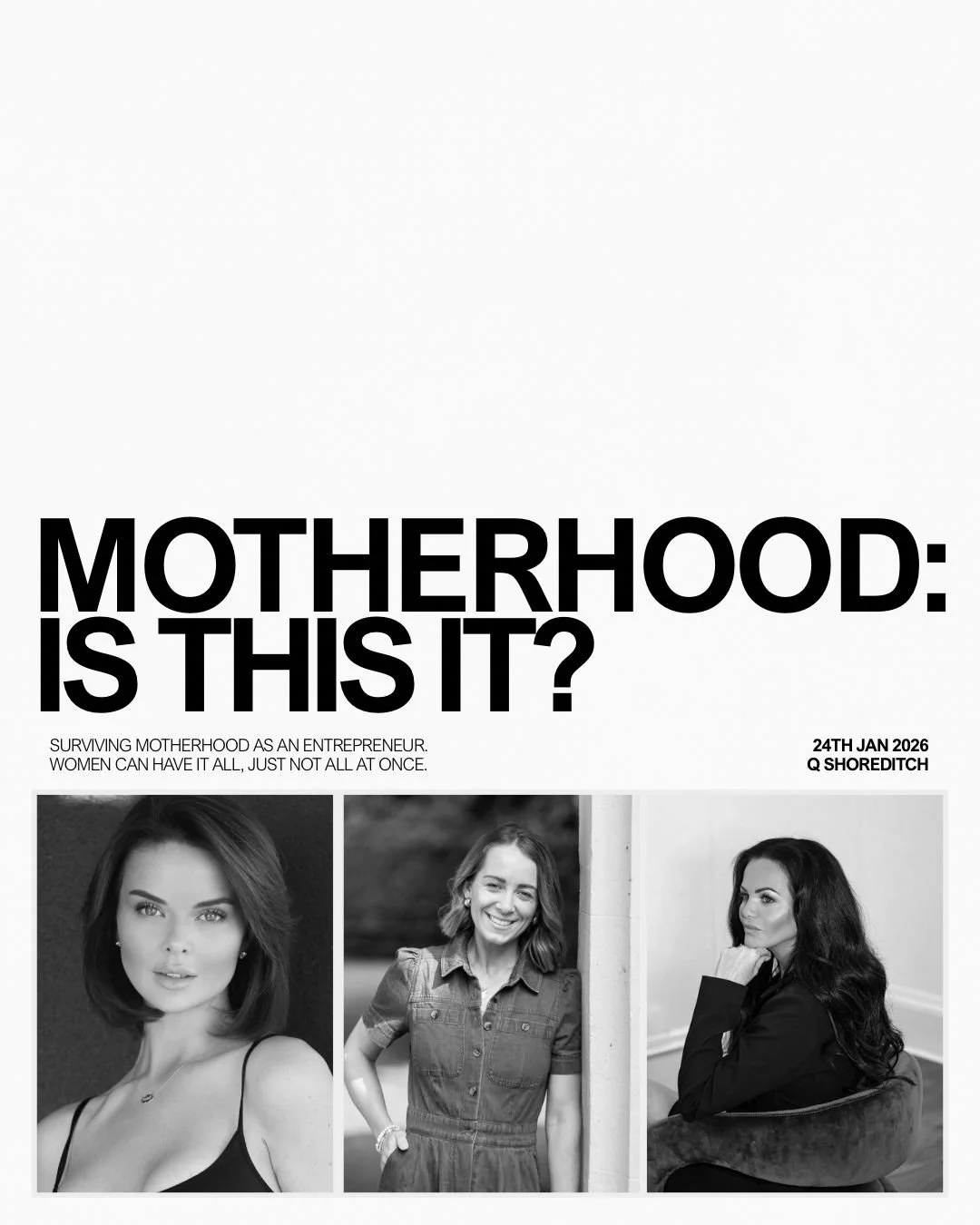 'Is This It?' Surviving Motherhood as an Entrepreneur