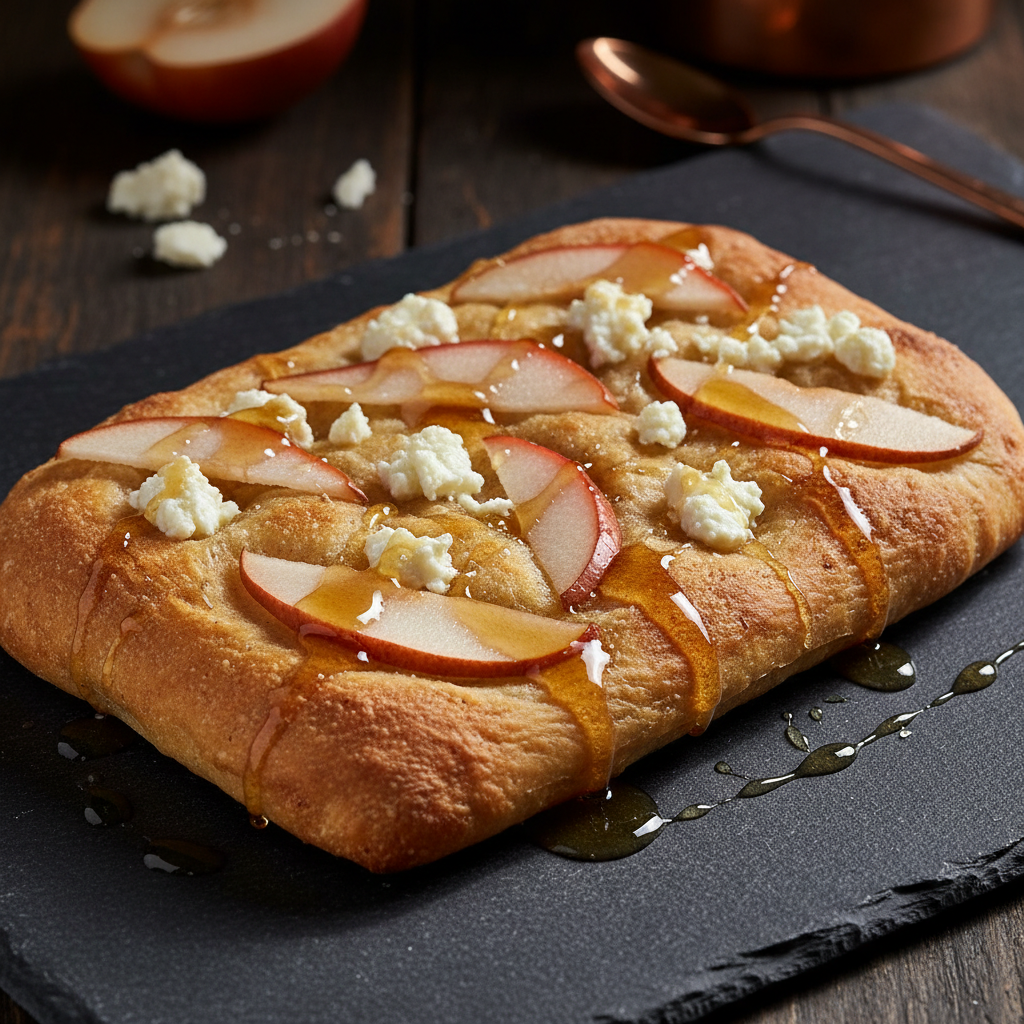 Focaccia poire,chèvre,miel.png