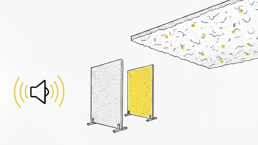 Warum ist eine hochabsorbierende Decke in den meisten Fällen sinnvoll?