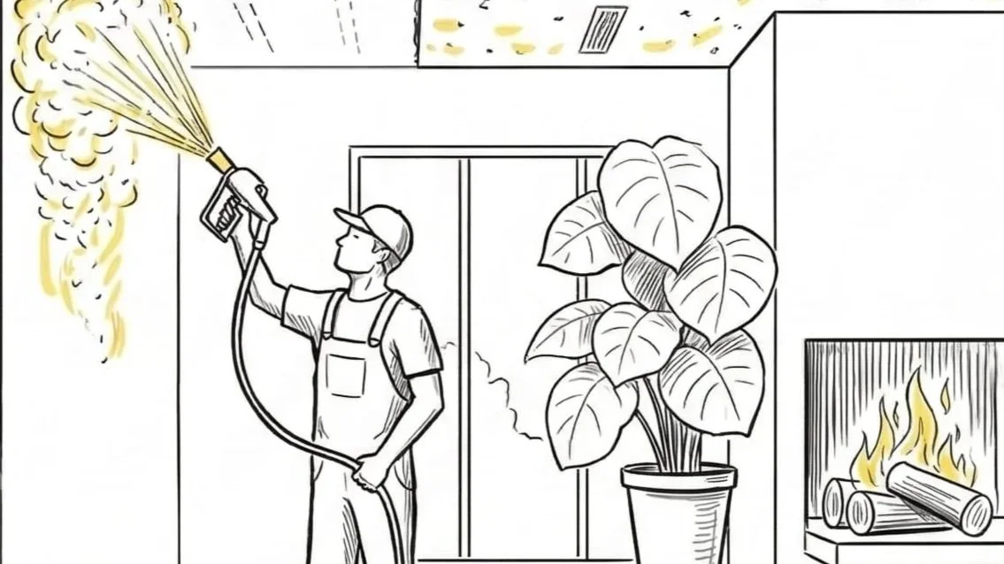 Infografik: Vorteile von Zellulosespritz (und von KI)