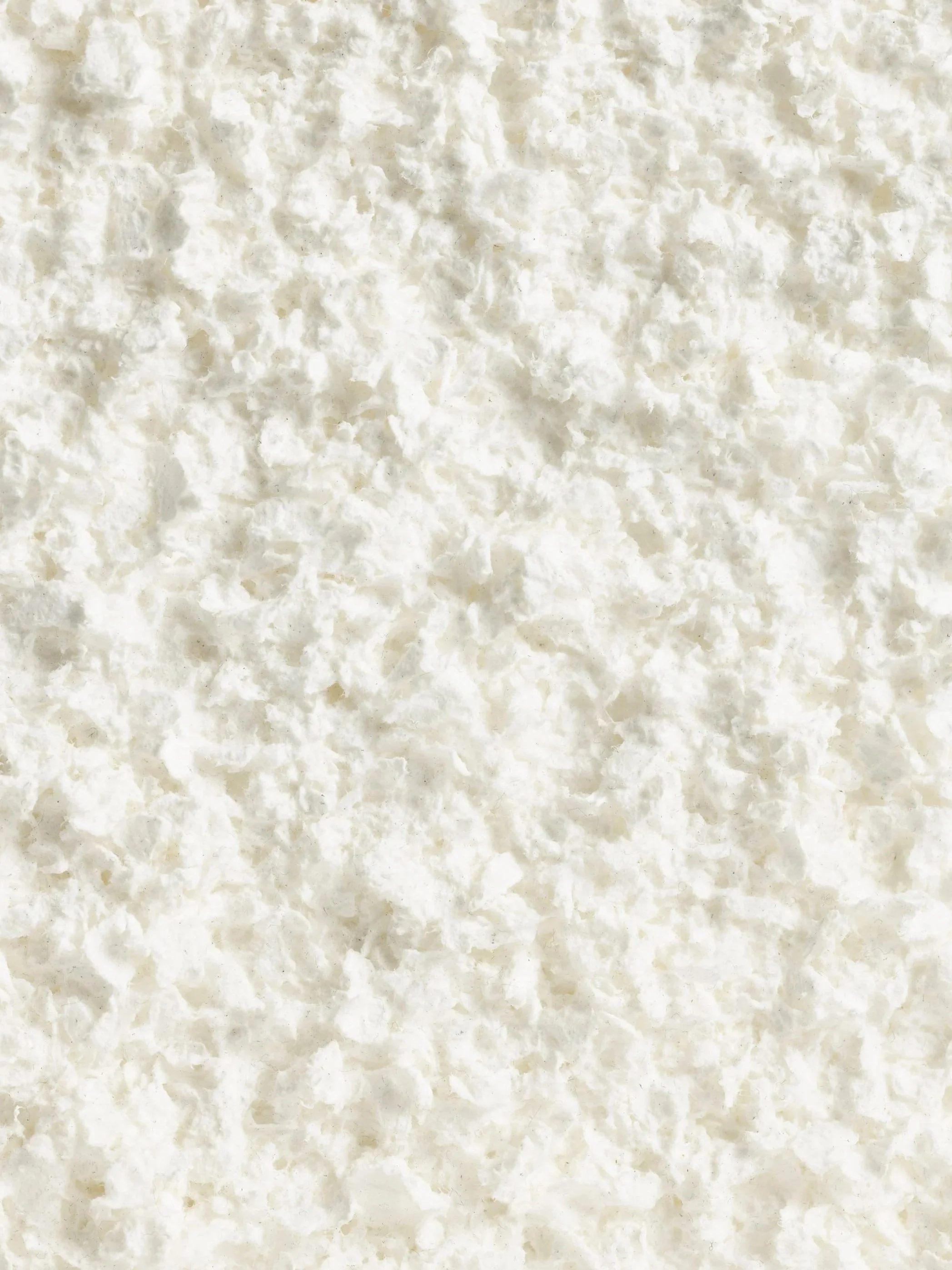 Snow on the ground, white, gravel-like texture