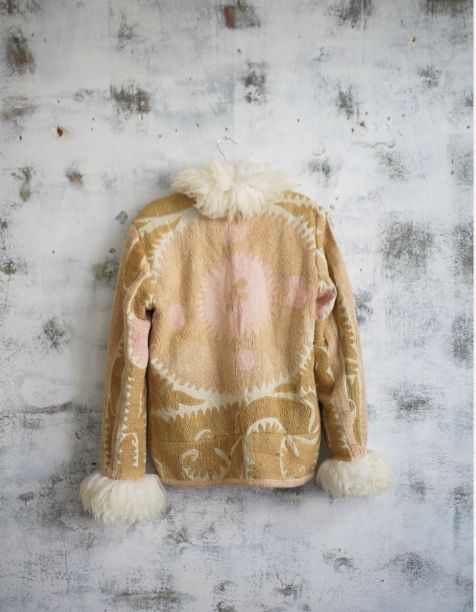 Afghan Suzani Coat | Short