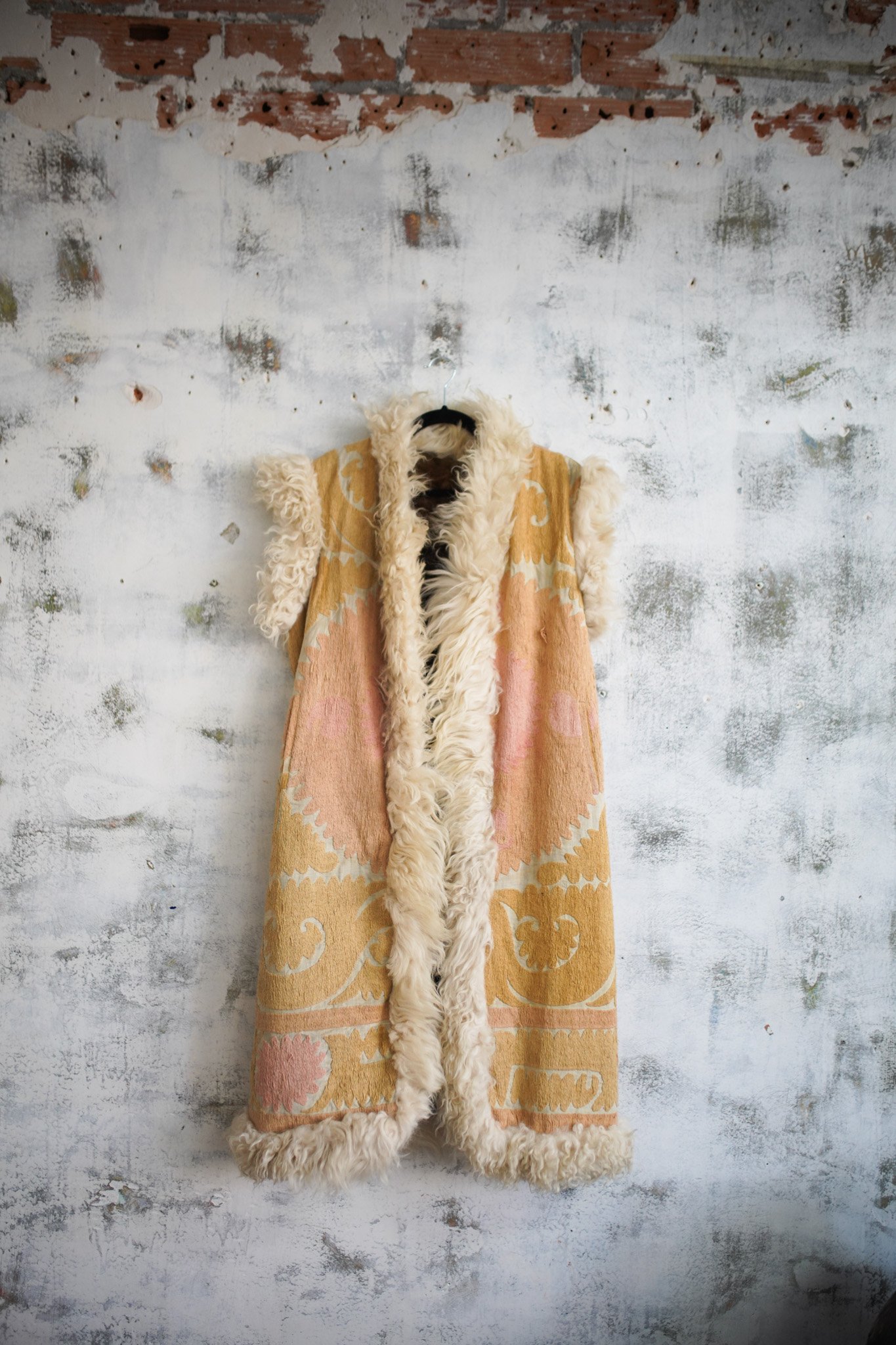 Afghan Suzani Vest | Long