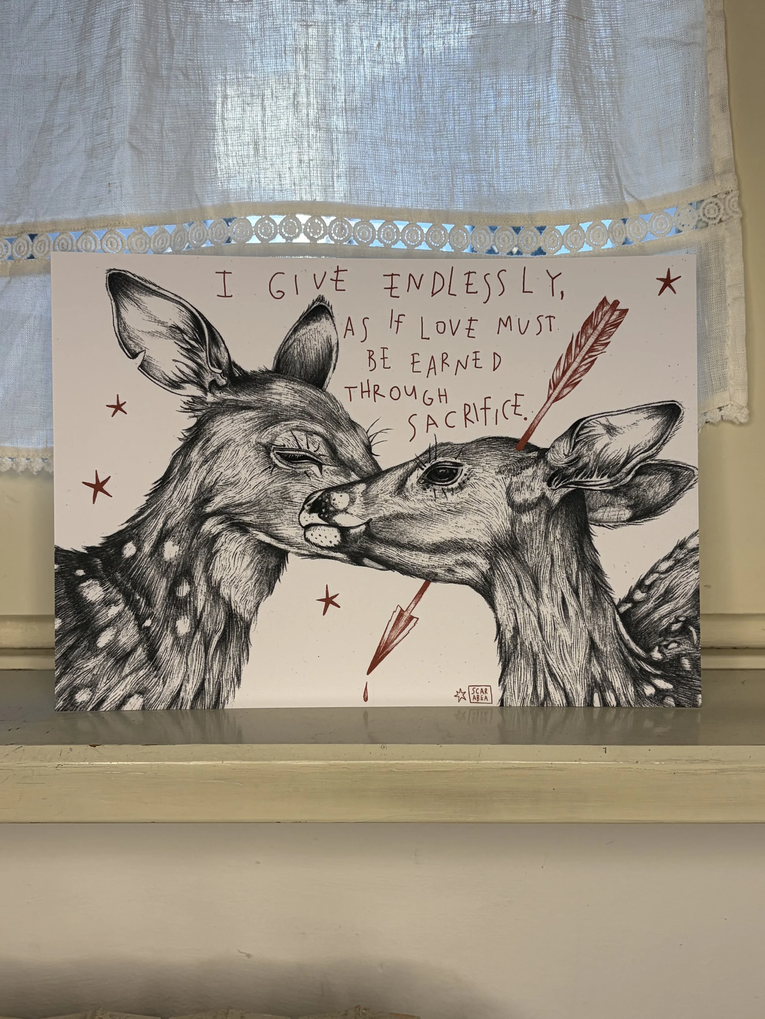 "SACRIFICE" Print
