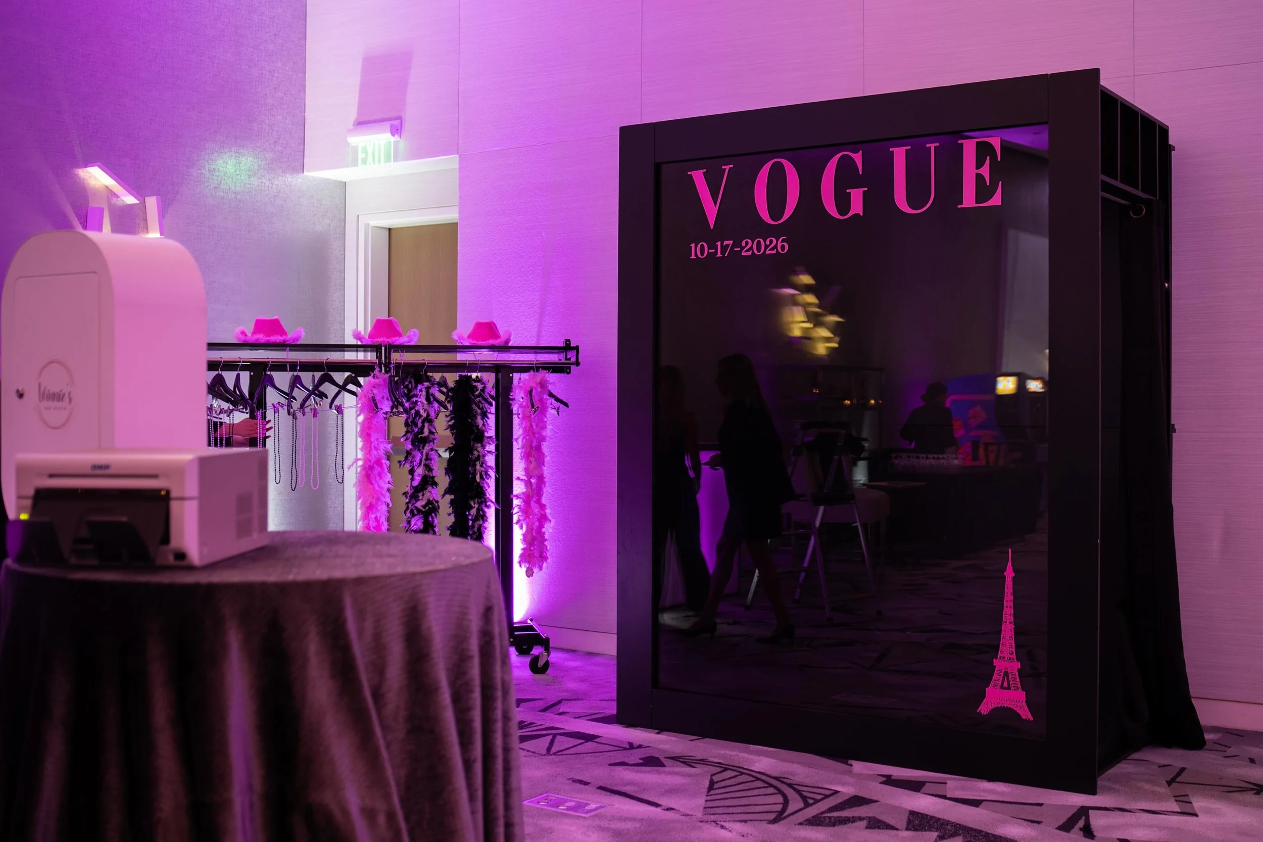 The Vogue Booth. Have you tried it yet? 👀

Ever wanted to be on the cover of a fashion magazine?

Step inside, strike a pose, and bring out your inner model. Whether you&rsquo;re going for classy and chic or a little extra, there&rsquo;s no wrong wa