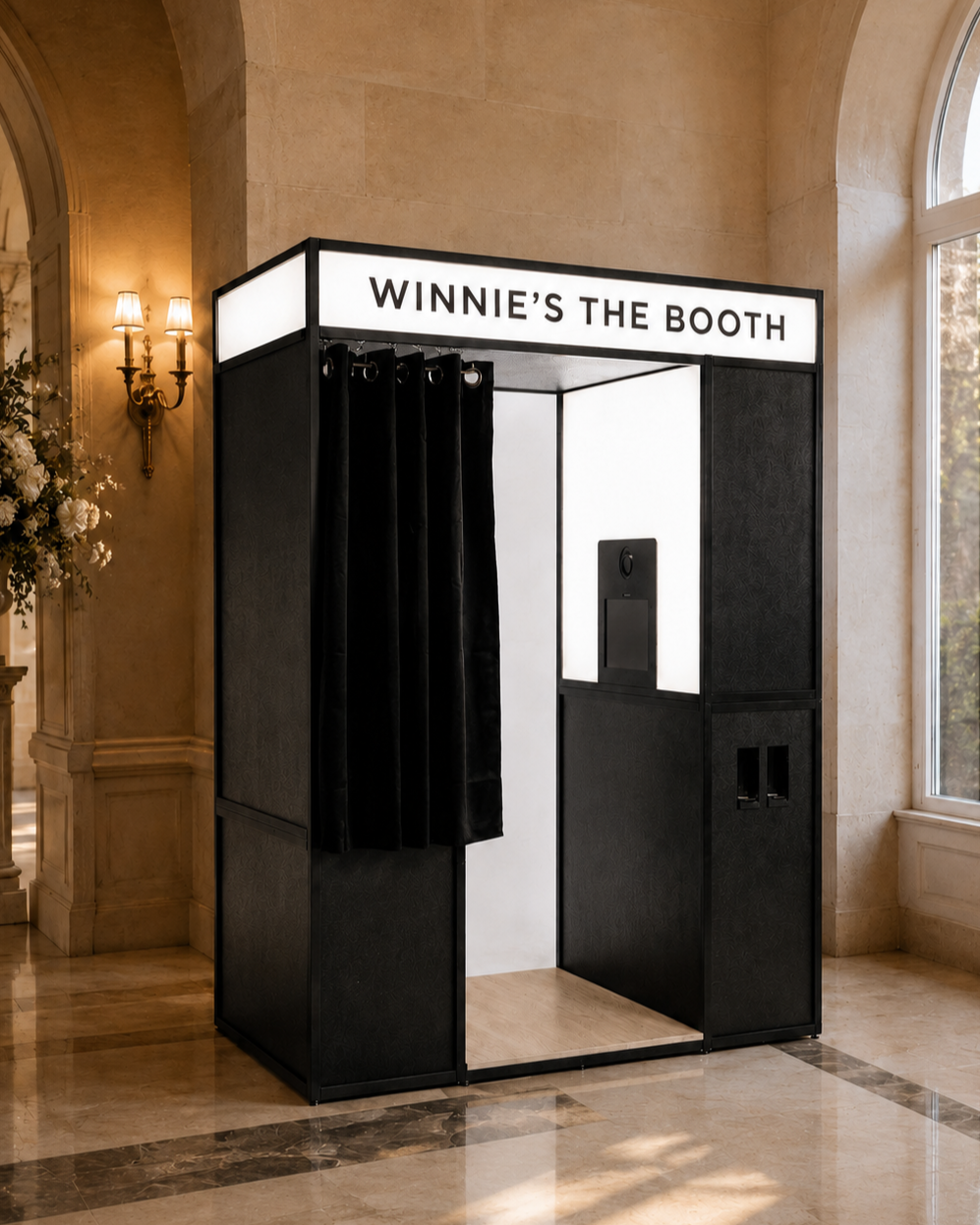 Enclosed Photo Booth