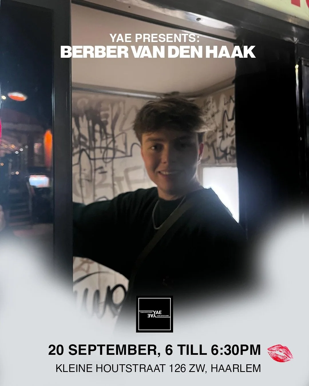 ✨ Can&rsquo;t wait for this one! ✨
On 20 September we&rsquo;re welcoming the talented @berbervandenhaak to Haarlem! 🎶
He&rsquo;ll be sharing his beautiful voice &amp; guitar tunes with us.

🕕 6 &ndash; 6:30 PM
📍 Kleine Houtstraat 126 ZW

Come earl