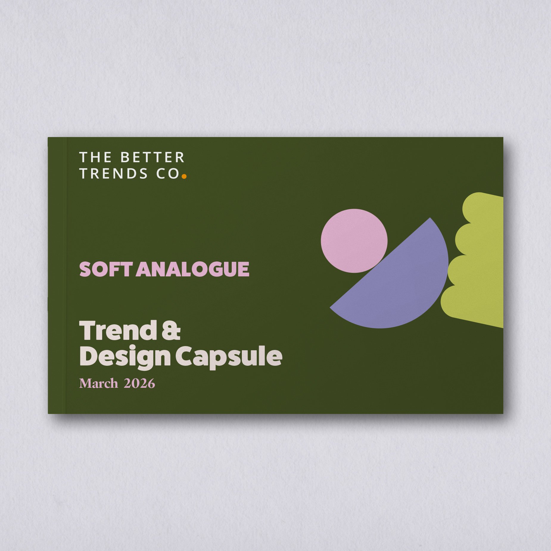 Soft Analogue - Trend Capsule March 2026