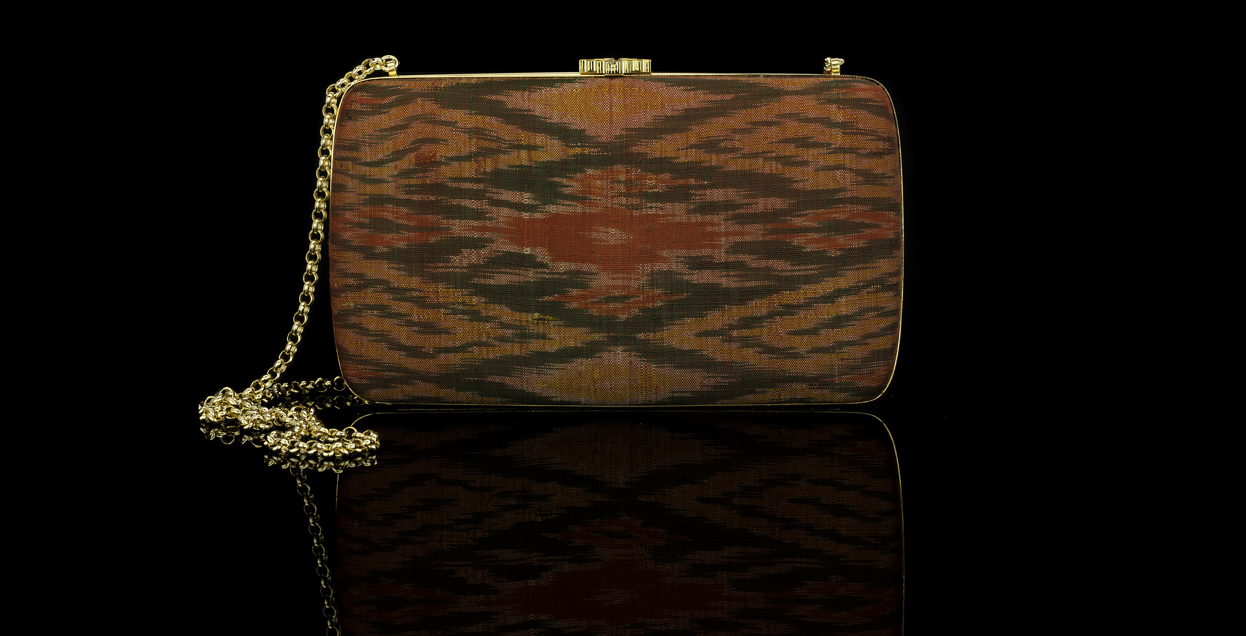Vintage silk ikat, Thai-Lao border circa: 1930-1950