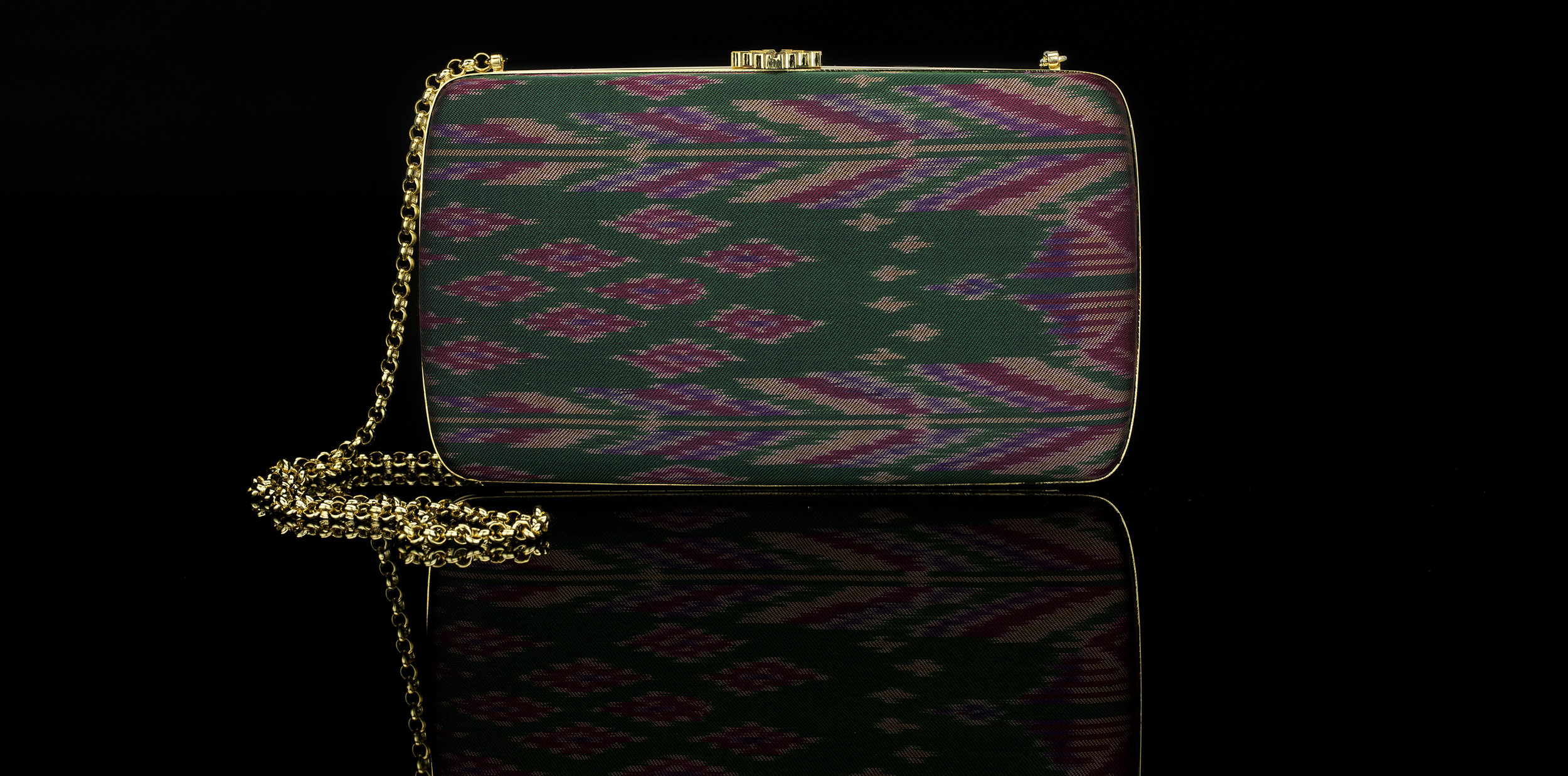 Vintage silk ikat, Thai-Lao border circa: 1930-1950