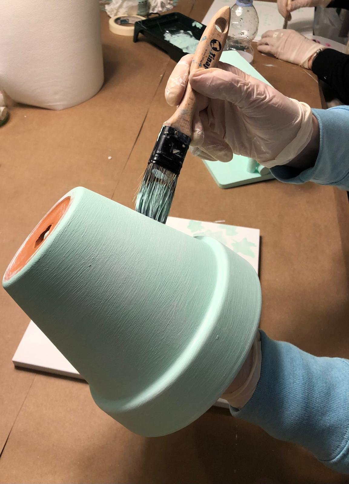 Taller de pintura a la tiza Nivel 2