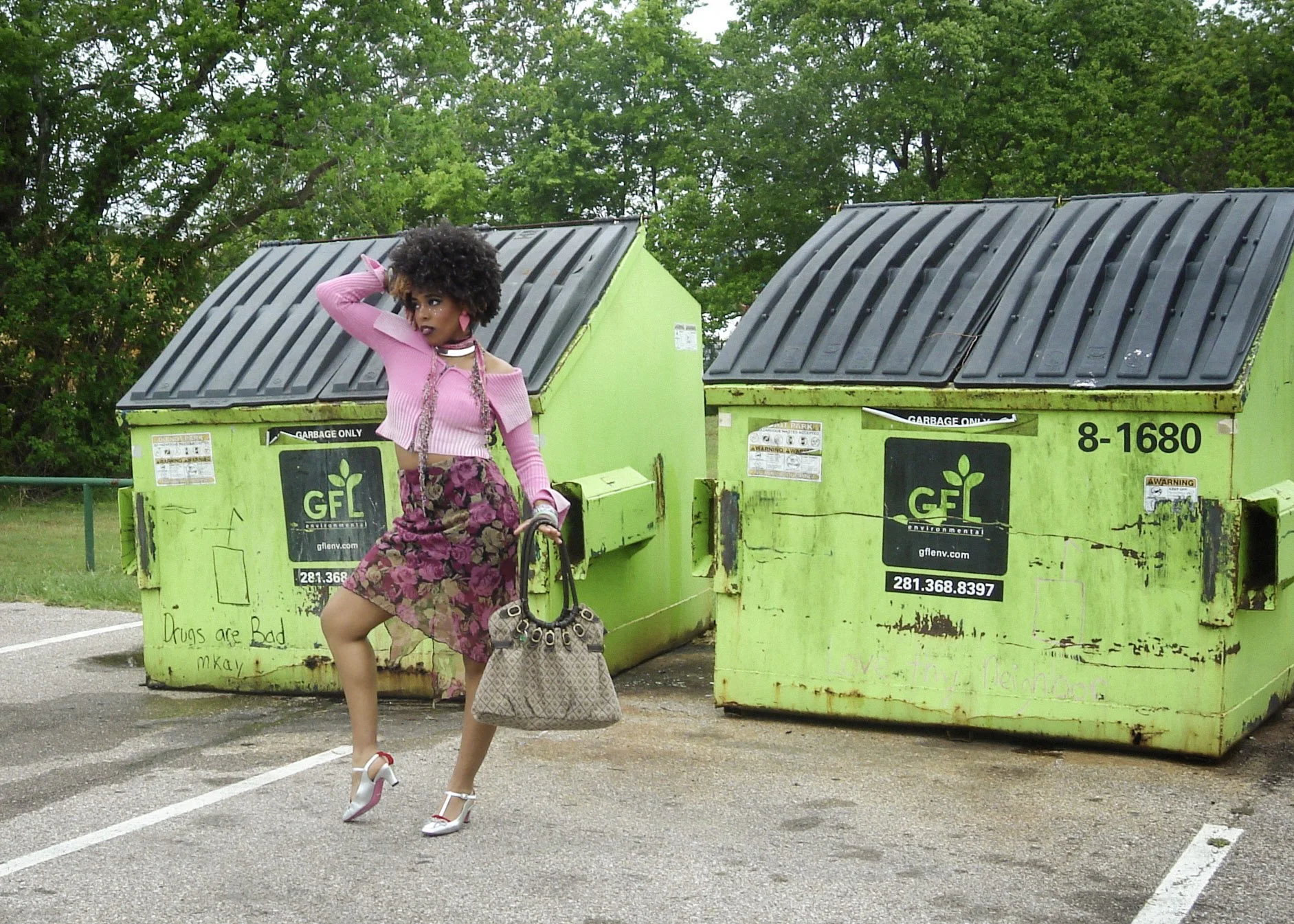 To be a Flower in This Dumpster Fire.