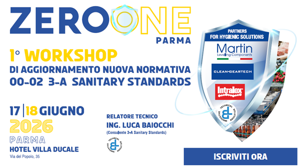 Workshop ZEROONE, il futuro della progettazione igienica passa da Parma