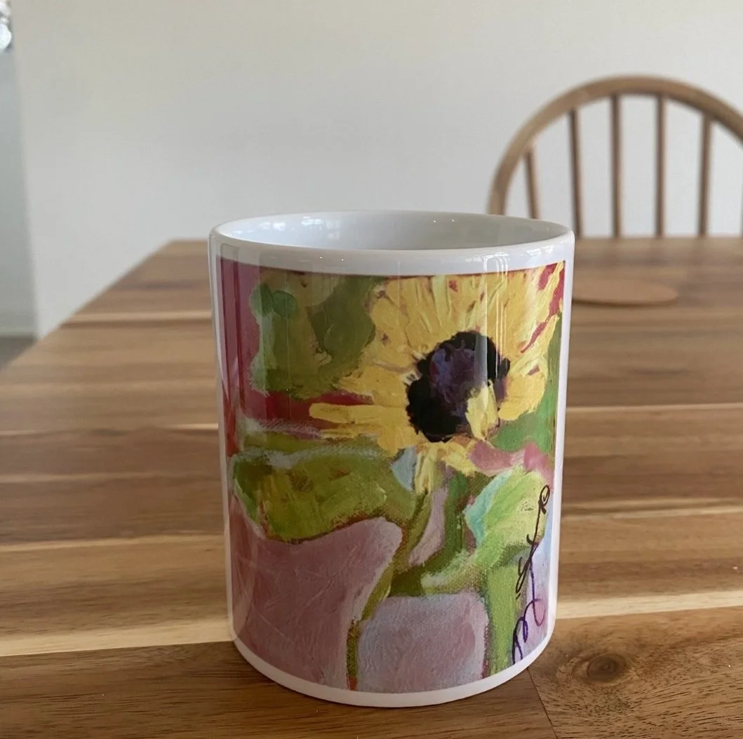 Vermont Sunflower Coffee Mug