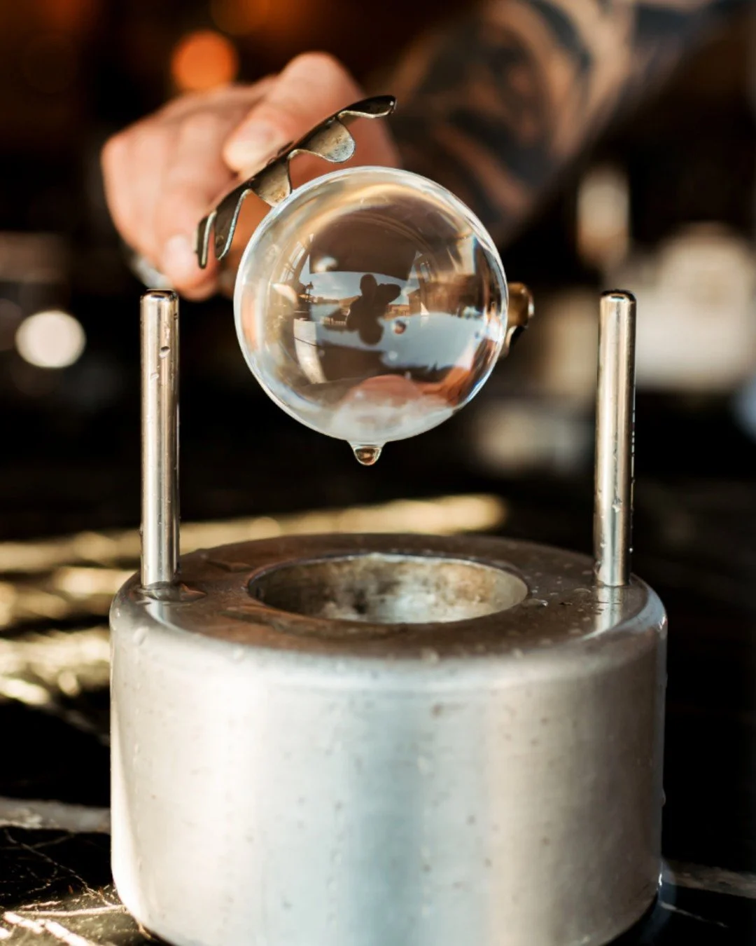 Hand-cut, crystal clear, and crafted with care. 🧊✨

At STIR, our artisanal ice is made and carved by hand to elevate every cocktail &mdash; keeping your drink colder, smoother, and perfectly balanced from first sip to last. Because when it comes to 