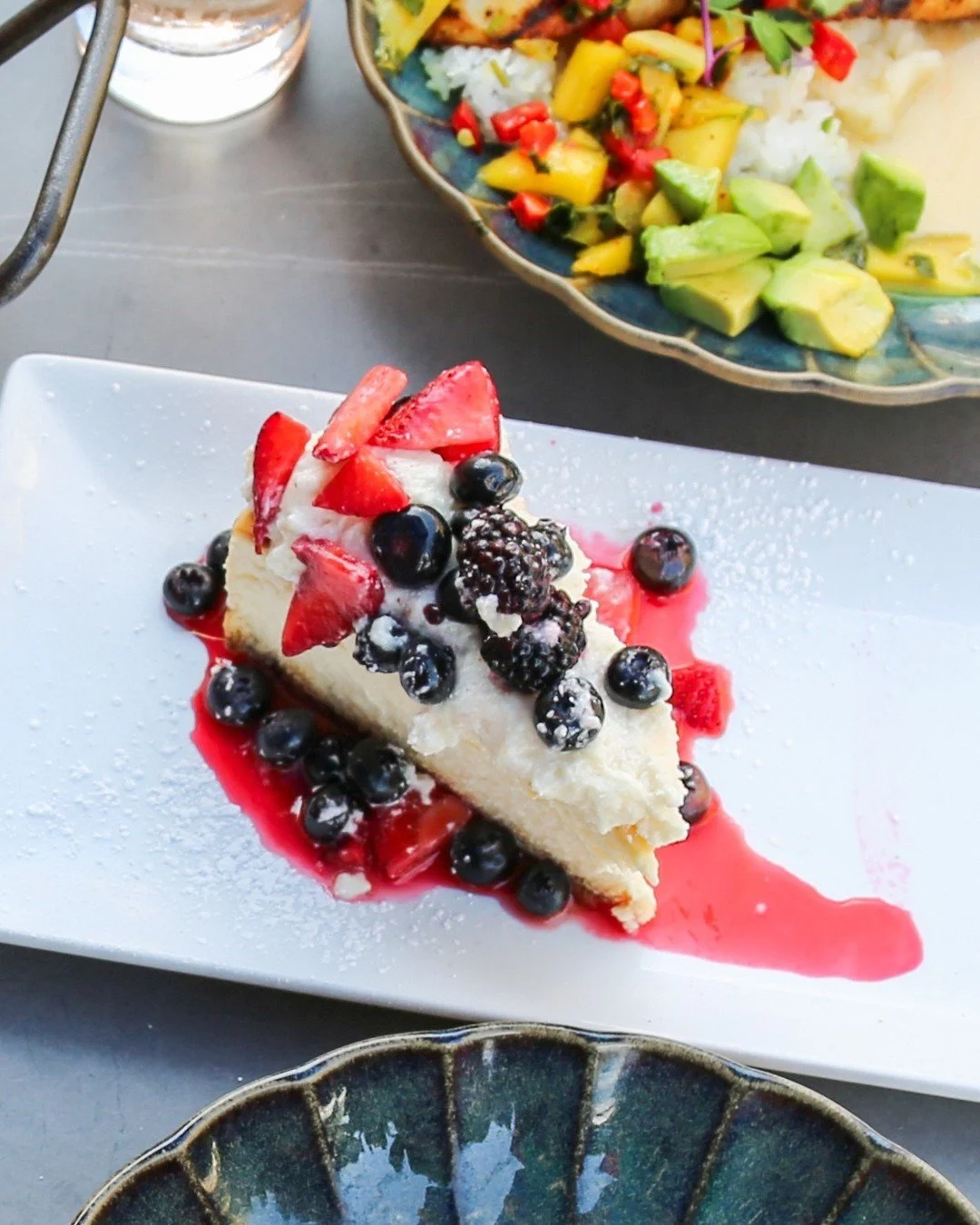 A classic, done the STIR way 🍰

Our New York Style Cheesecake is rich, creamy, and finished with fresh berries, cream cheese frosting, raspberry sauce, and a dusting of powdered sugar.

Save room for dessert and treat yourself at STIR. 🍓