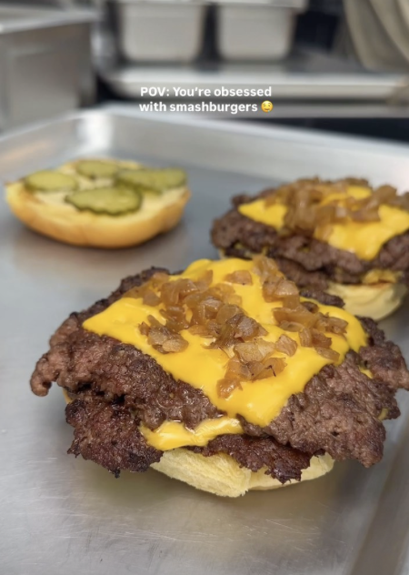 Butter Smashburgers 77K+ Views  (filmed, edited)